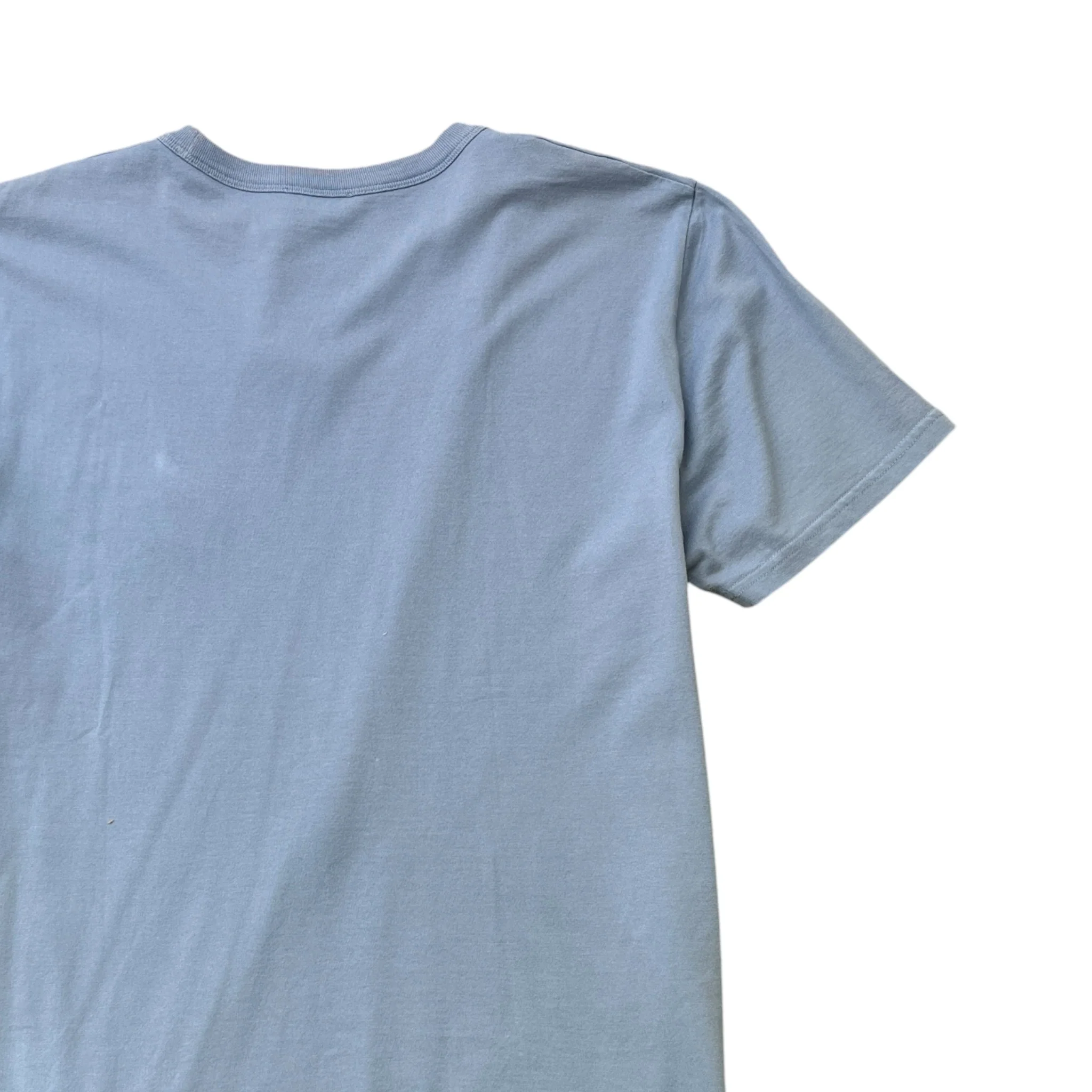 Men's Embroidered Cd Icon T-Shirt Blue Size L - Image 4