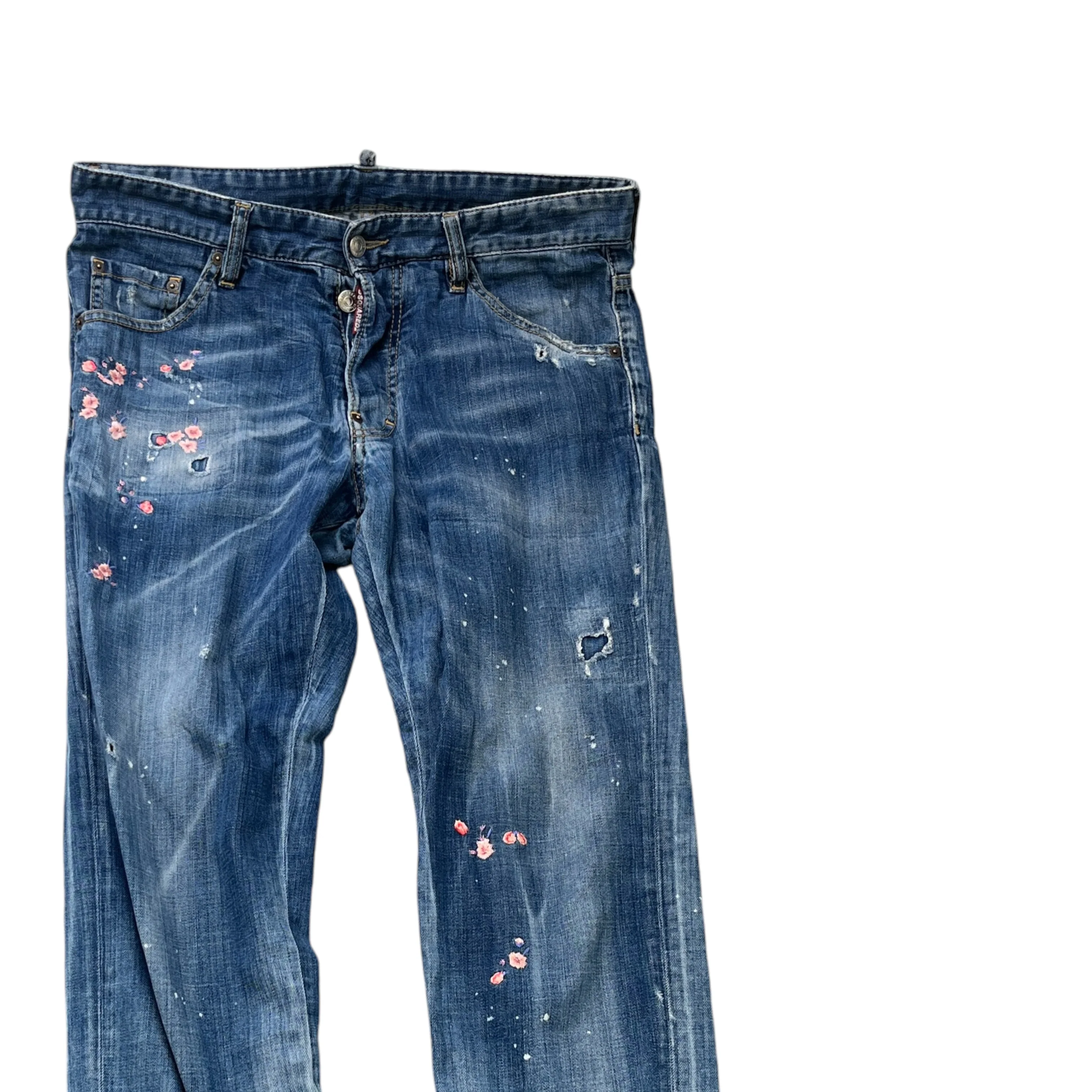 Men's Embroidered Cool Guy Jeans Blue Size IT 48 / UK 32 - Image 3