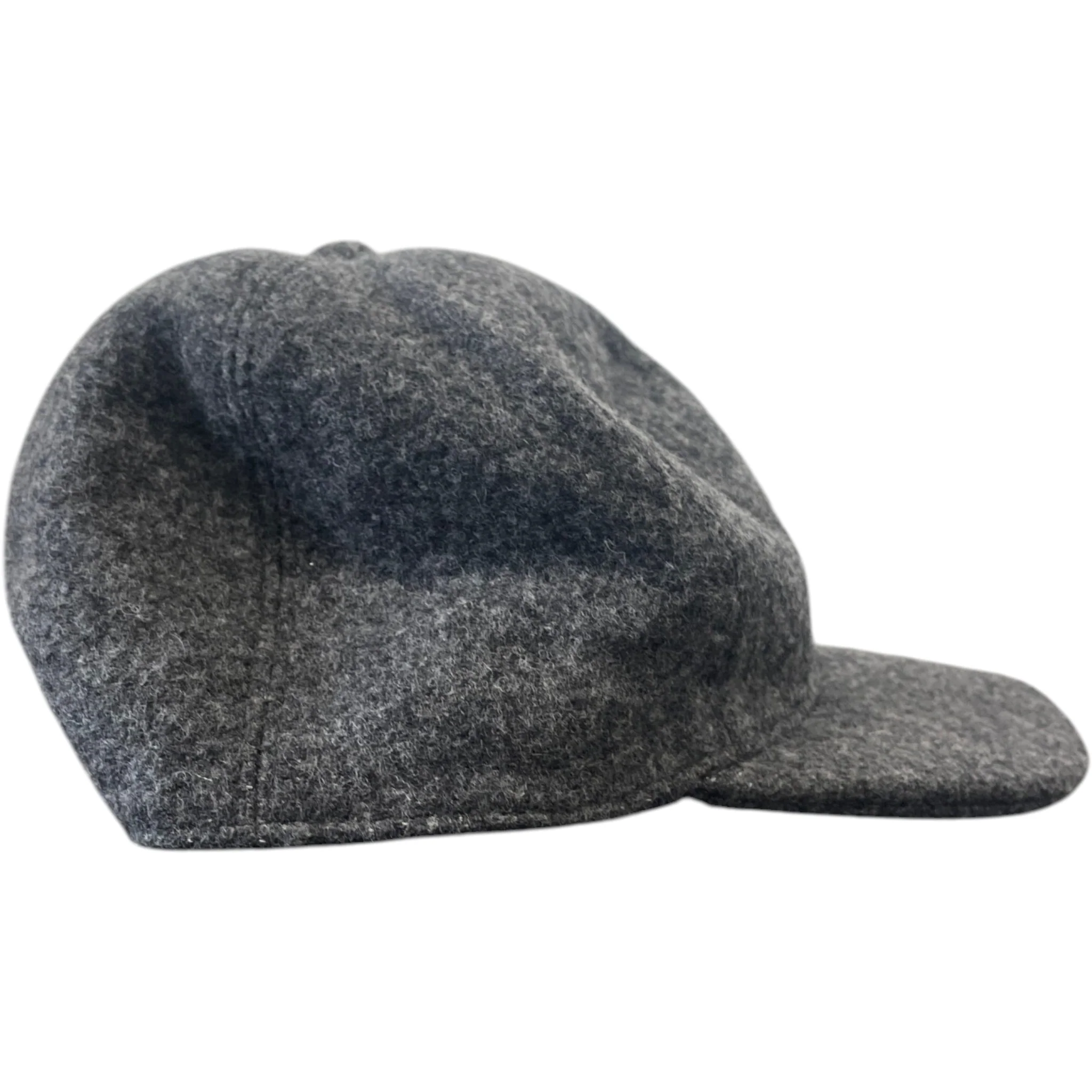 Men's Embroidered Logo Baseball Cap Hat Grey - Image 5