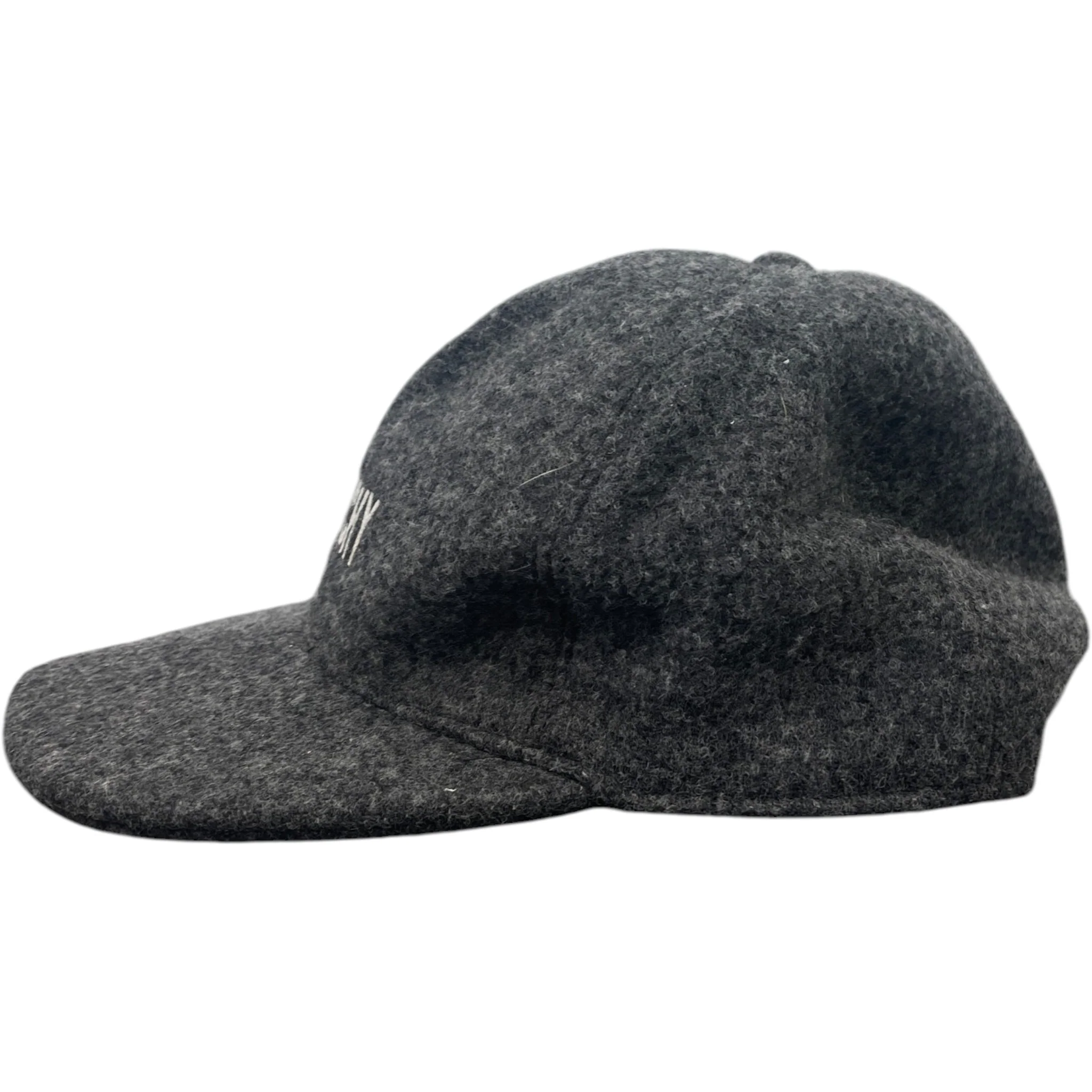 Men's Embroidered Logo Baseball Cap Hat Grey - Image 6