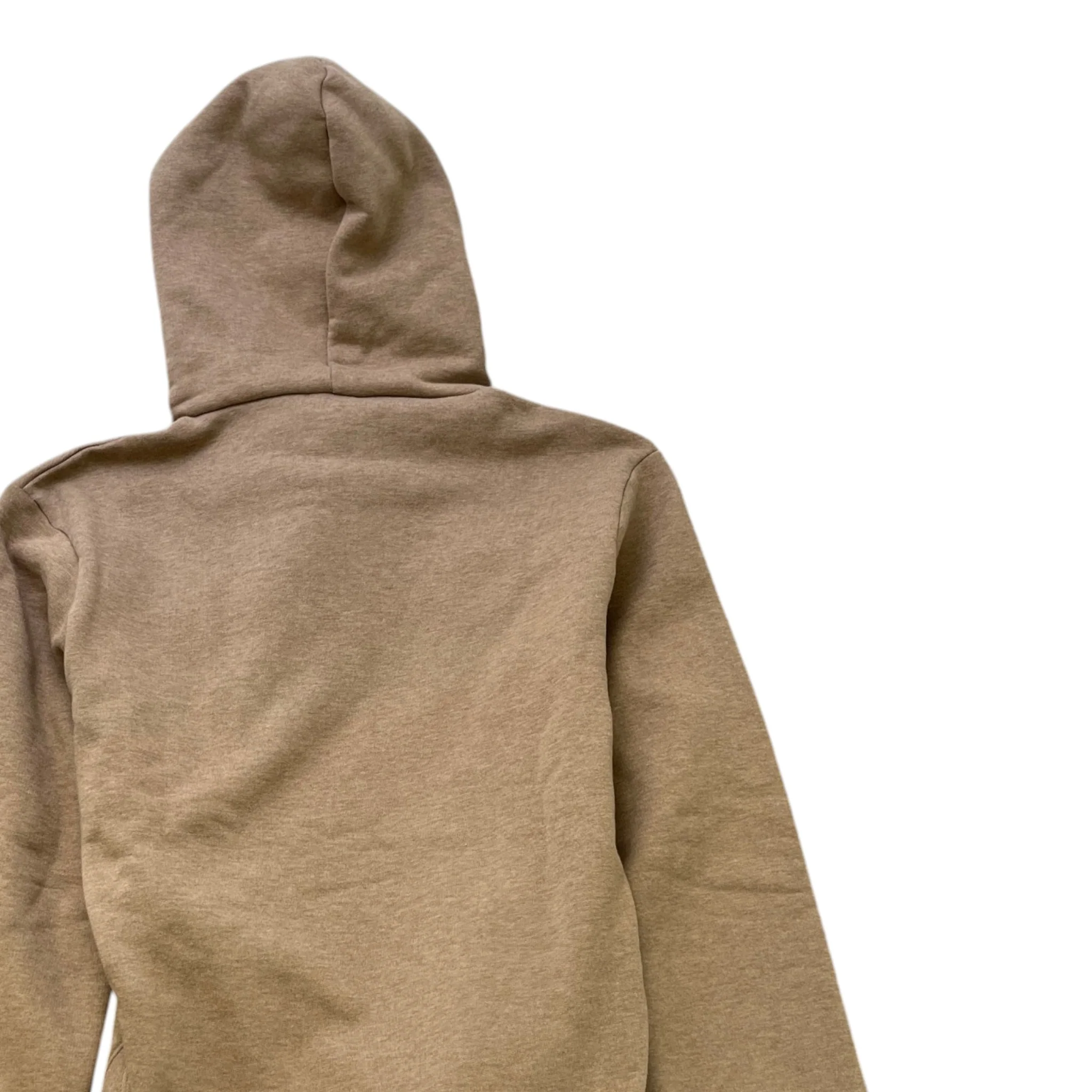 Men's Embroidered Logo Hoodie Beige Size XS - Image 4