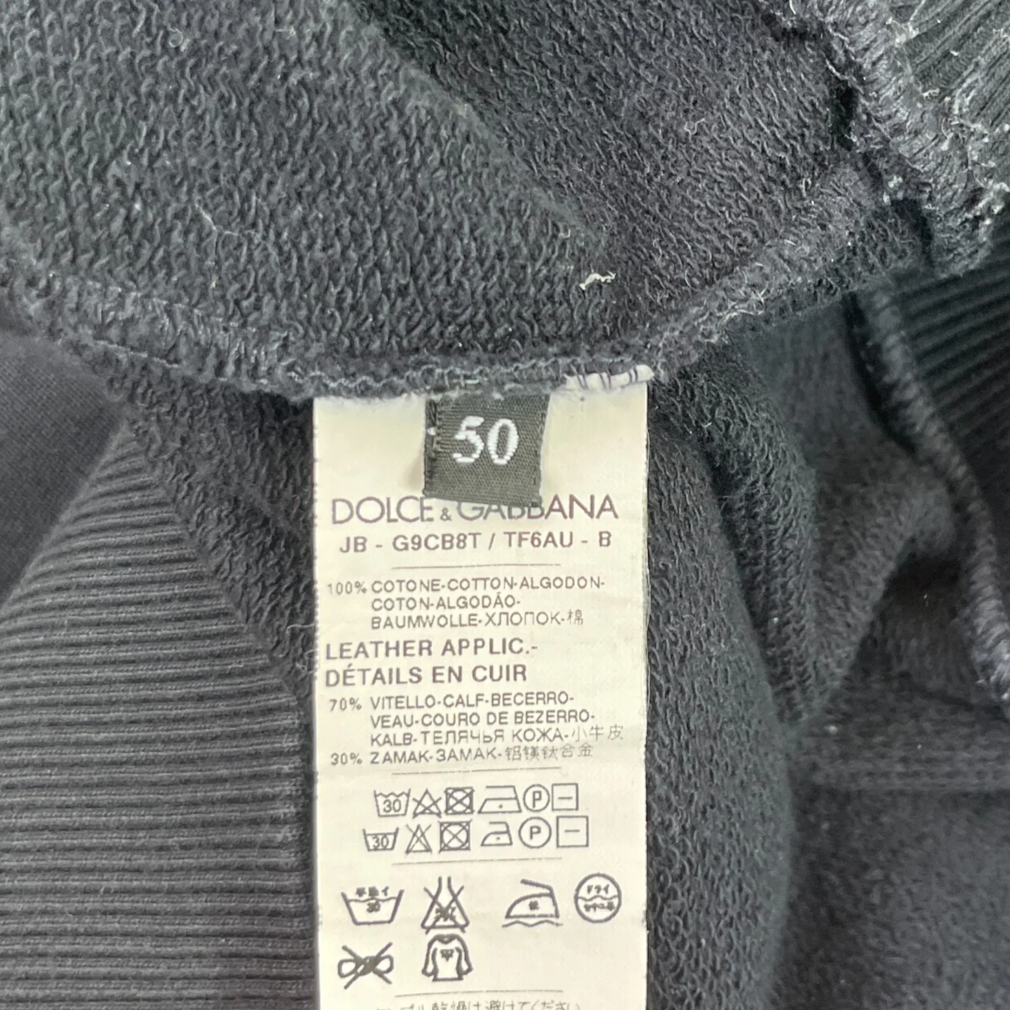 Men's Embroidered Logo Hoodie Black Size IT 50 / UK L - Image 6