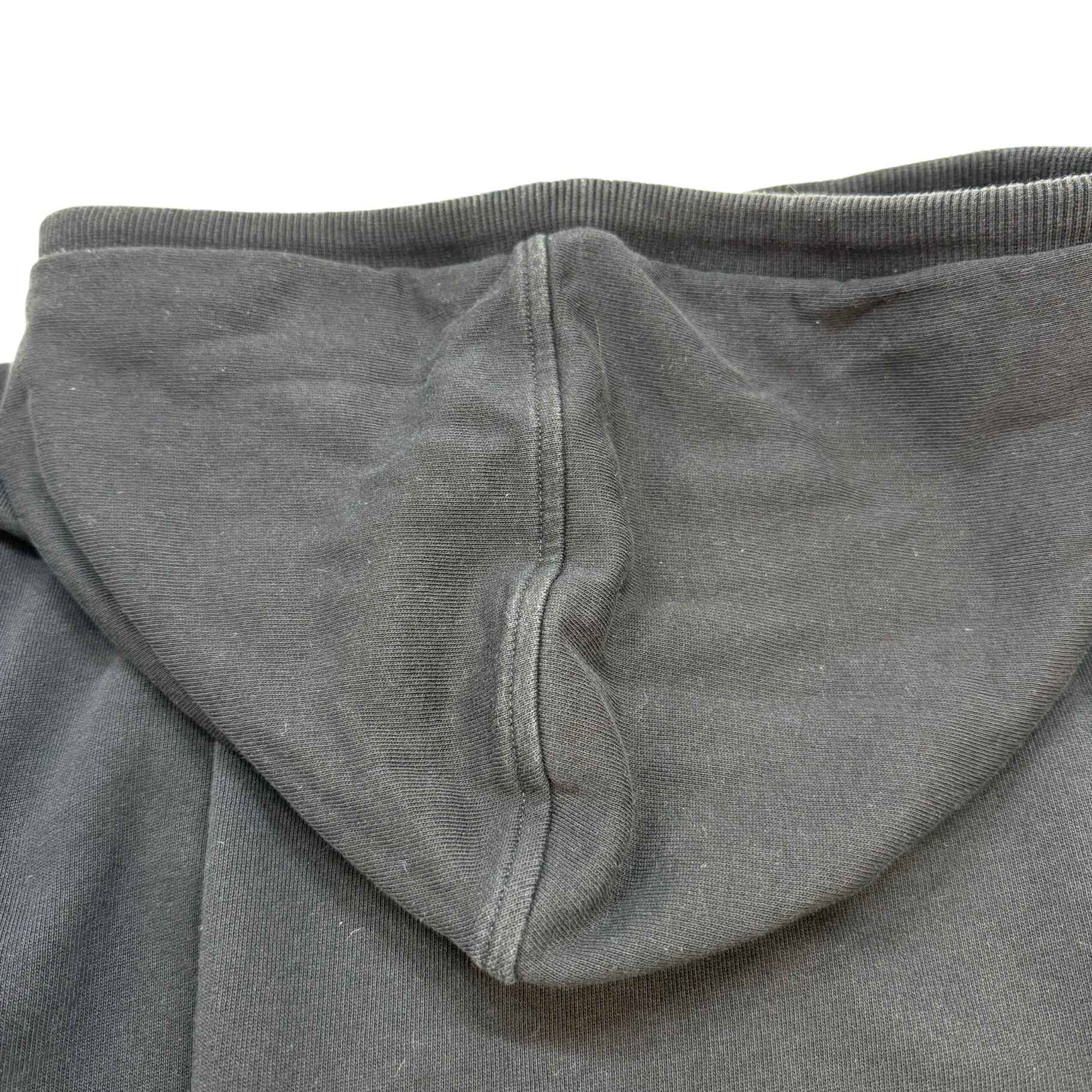 Men's Embroidered Logo Hoodie Black Size IT 50 / UK L - Image 8