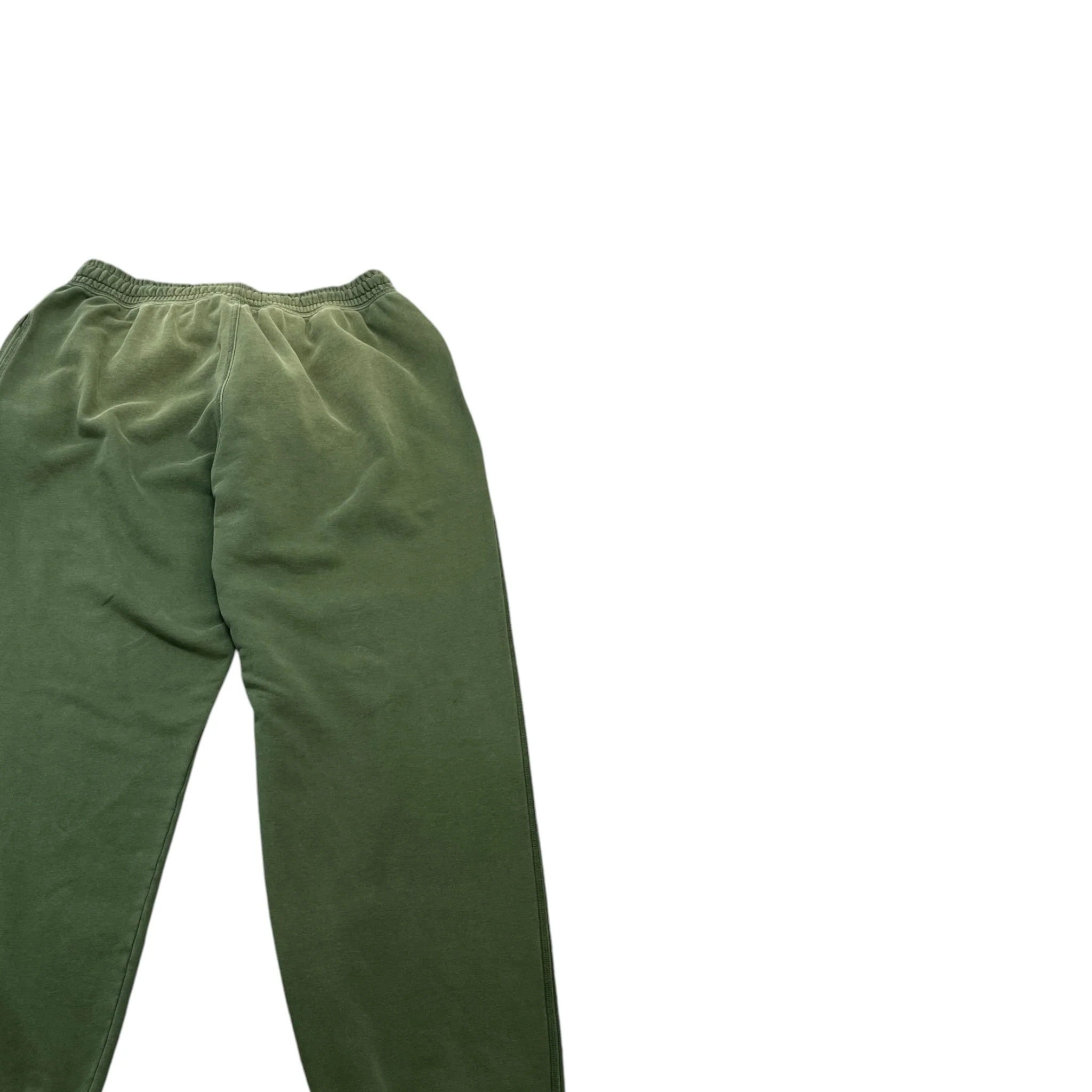 Men's Embroidered Logo Joggers Green Size M - Image 4