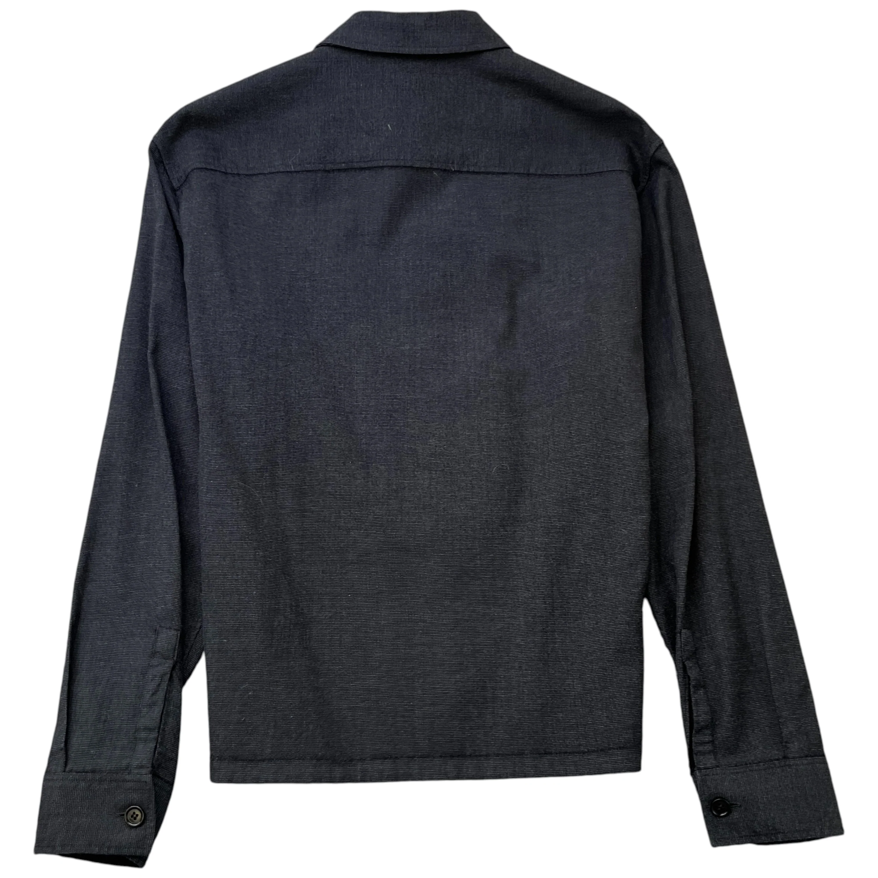 Men's Embroidered Logo Pocket Long Sleeve Shirt Navy Size IT 46 / UK S - Image 2