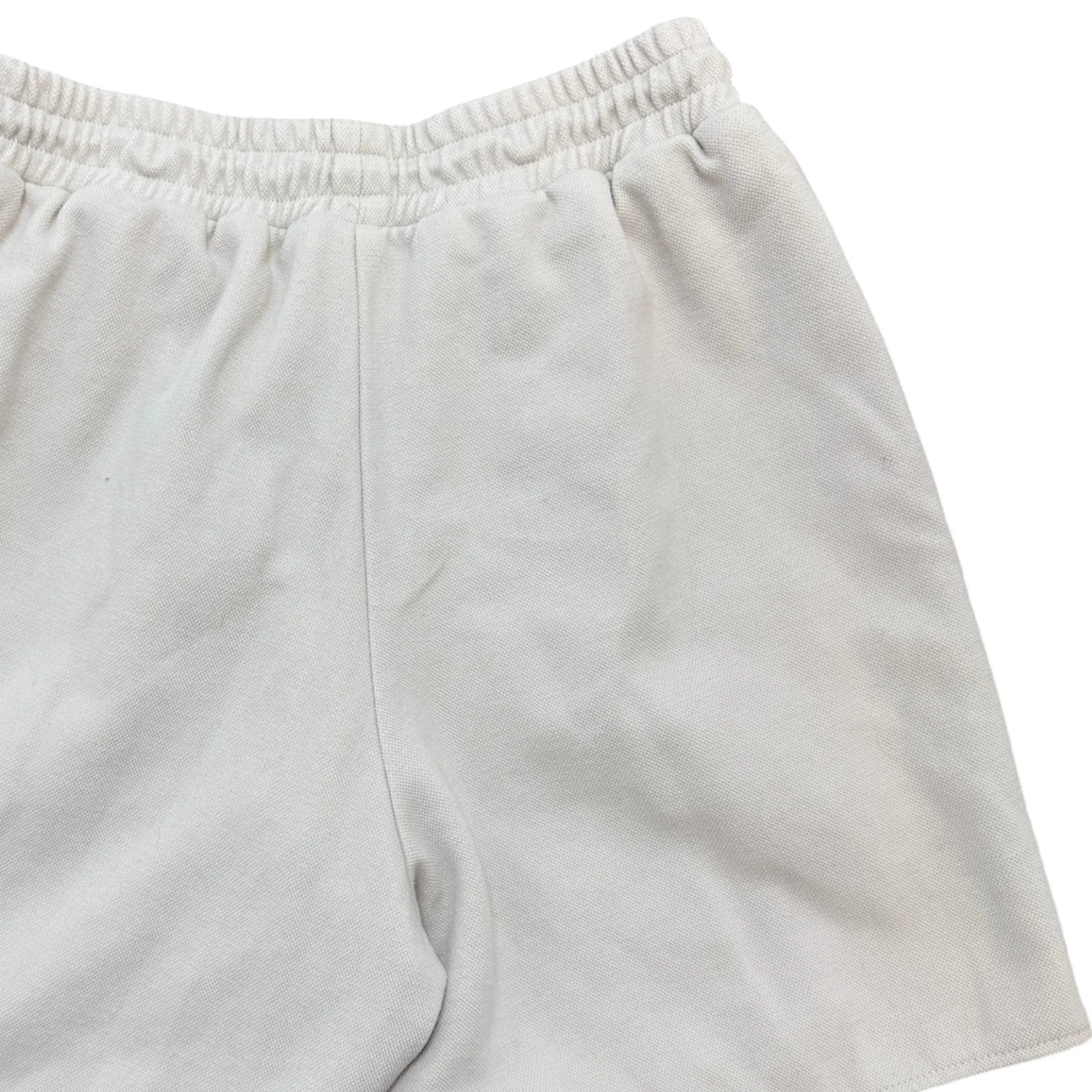 Men's Embroidered Logo Shorts Cream Size M - Image 3