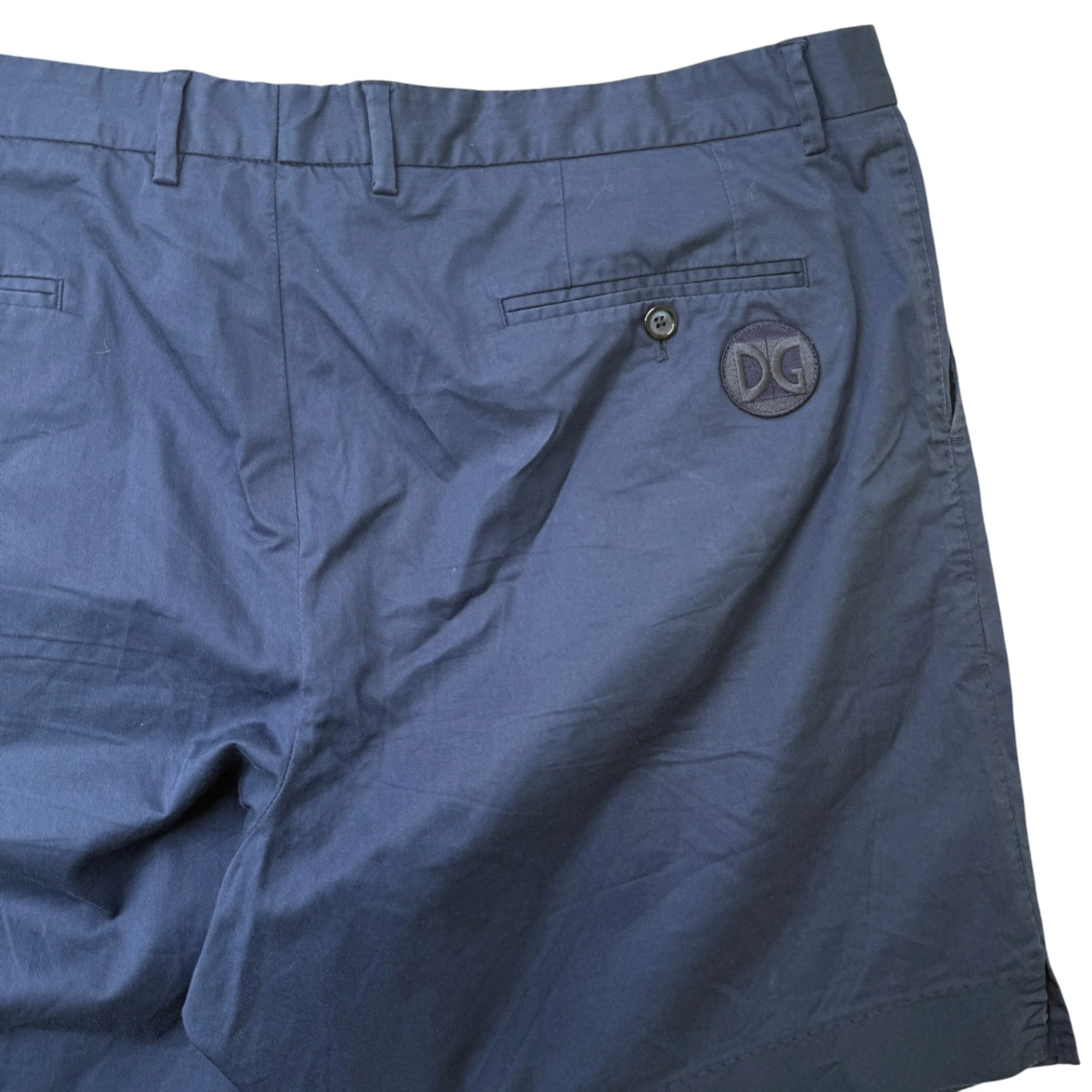 Men's Embroidered Logo Shorts Navy Size IT 60 / UK 44 - Image 4