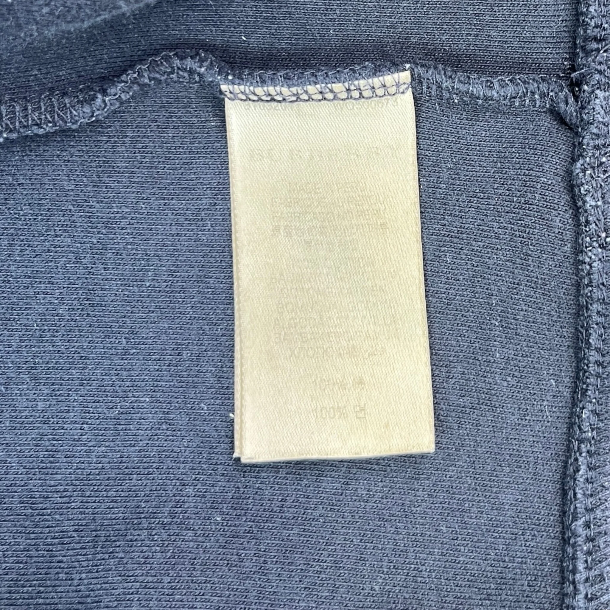 Men's Embroidered Logo Sweatshirt Navy Size S - Image 6