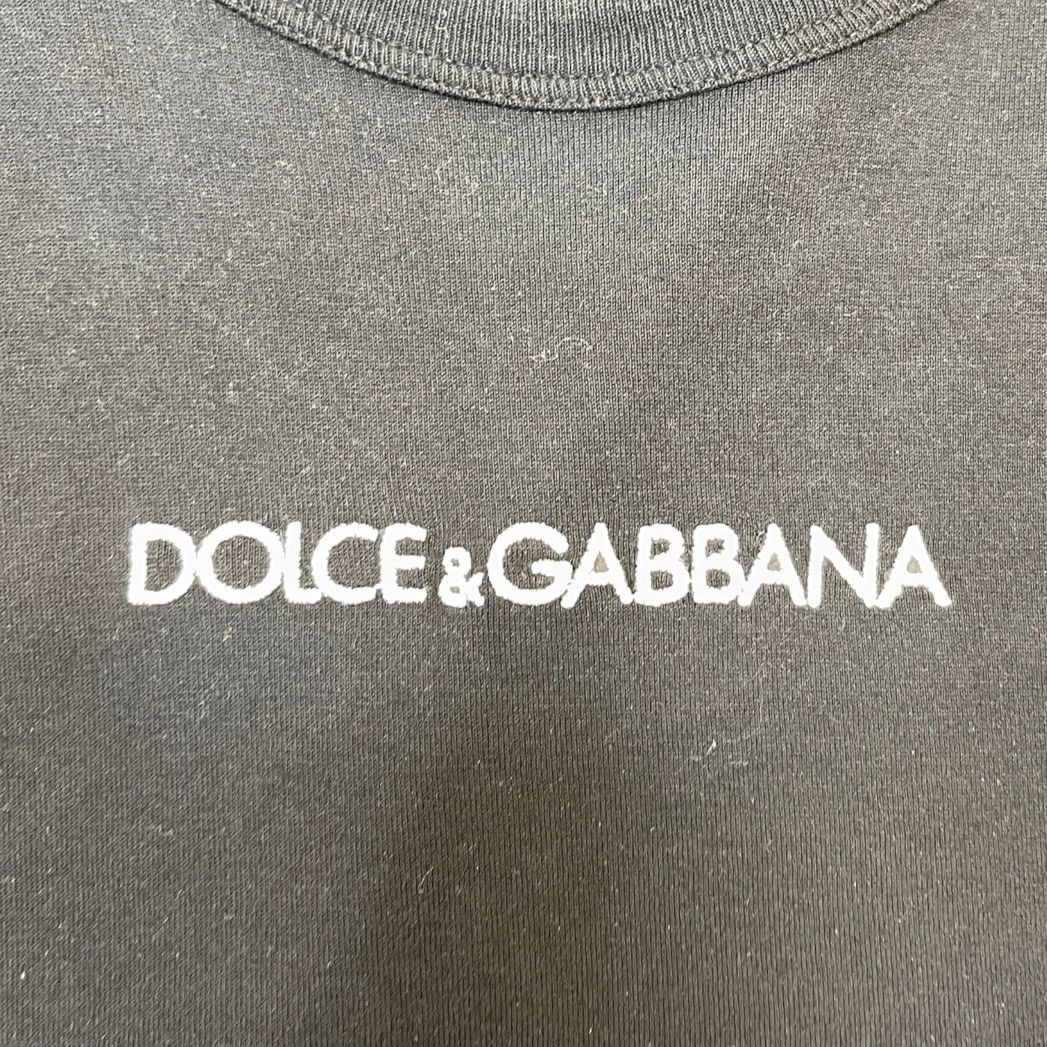 Men's Embroidered Logo T-Shirt Black Size IT 44 / UK XS - Image 6