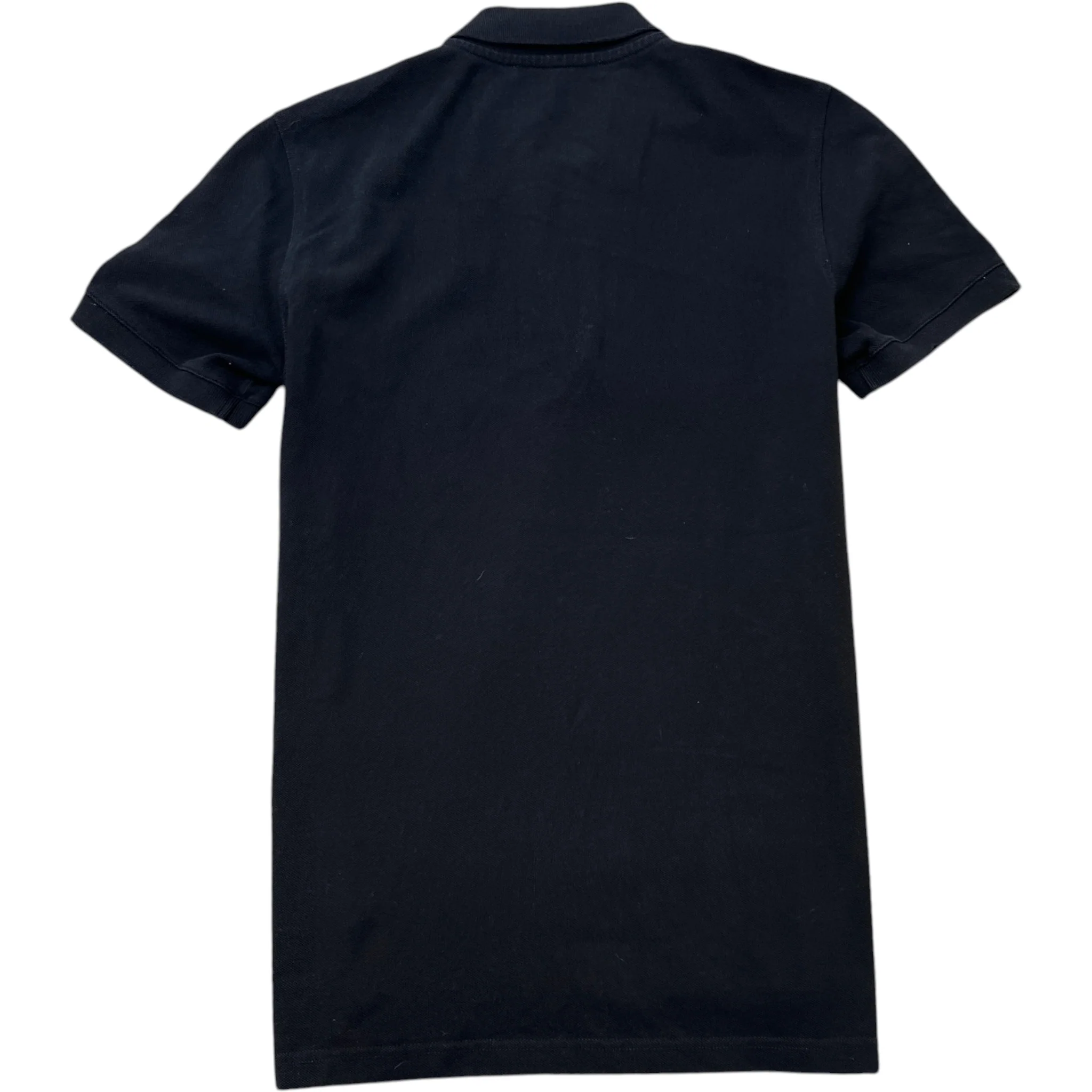 Men's Embroidered Logo T-Shirt Black Size S - Image 2