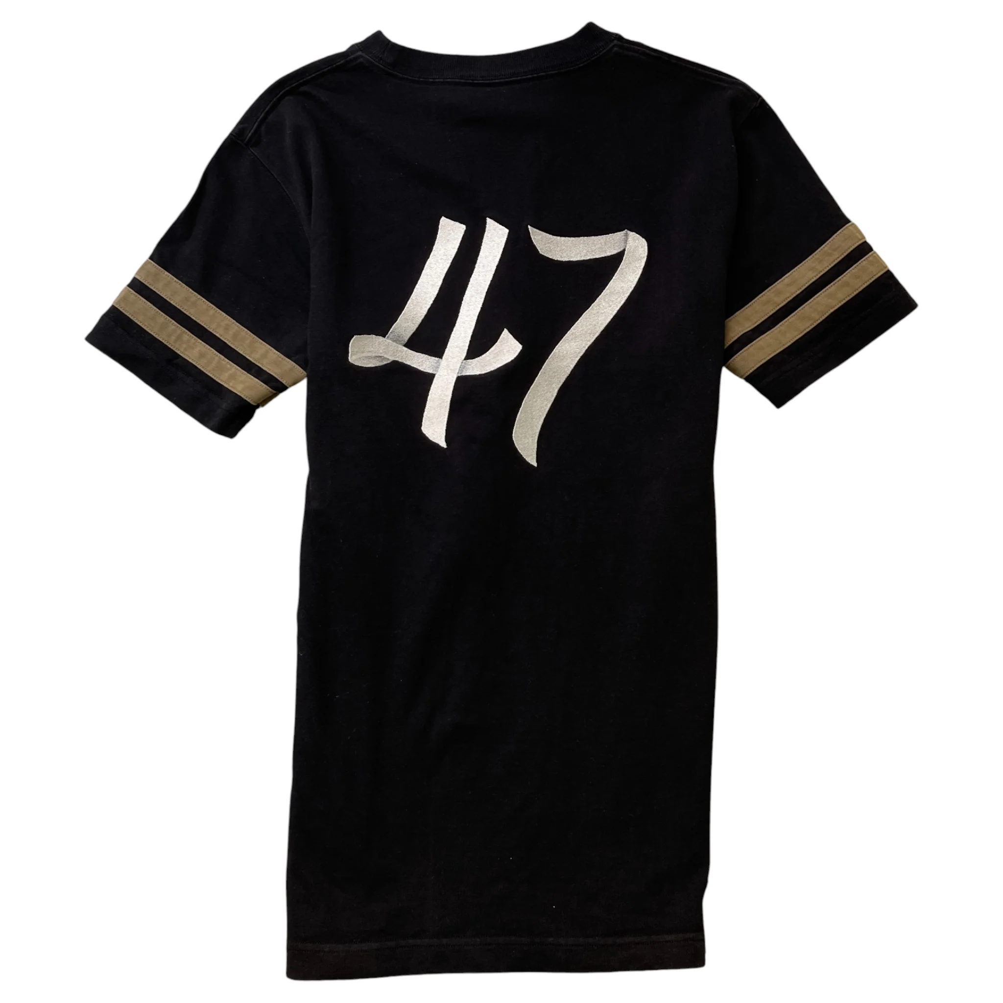 Men's Embroidered Logo T-Shirt Black Size XS - Image 2