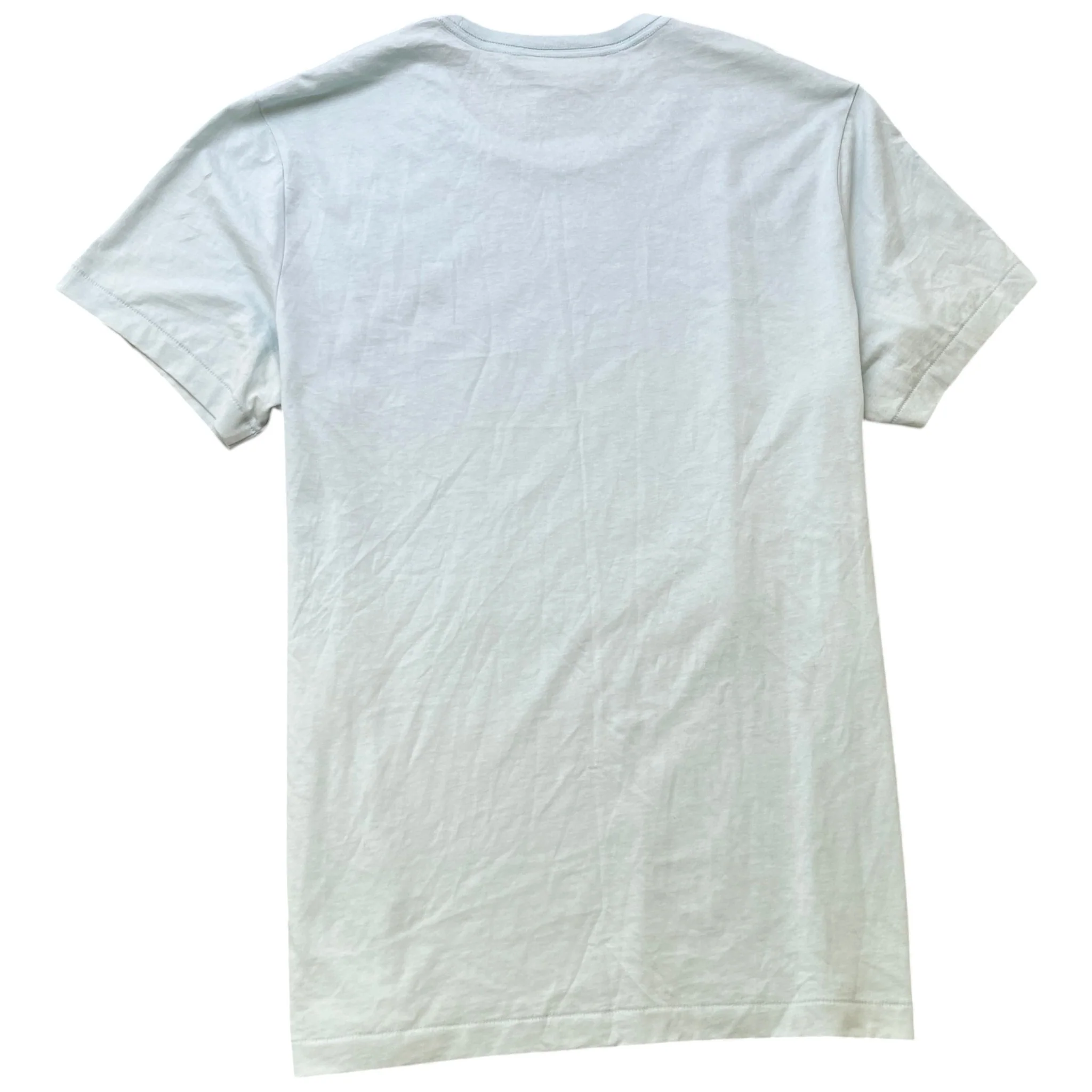 Men's Embroidered Logo T-Shirt Blue Size XL - Image 2