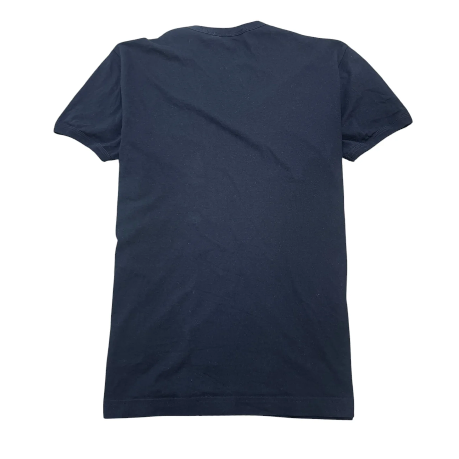 Men's Embroidered Logo T-Shirt Navy Size IT 52 / UK XL - Image 2