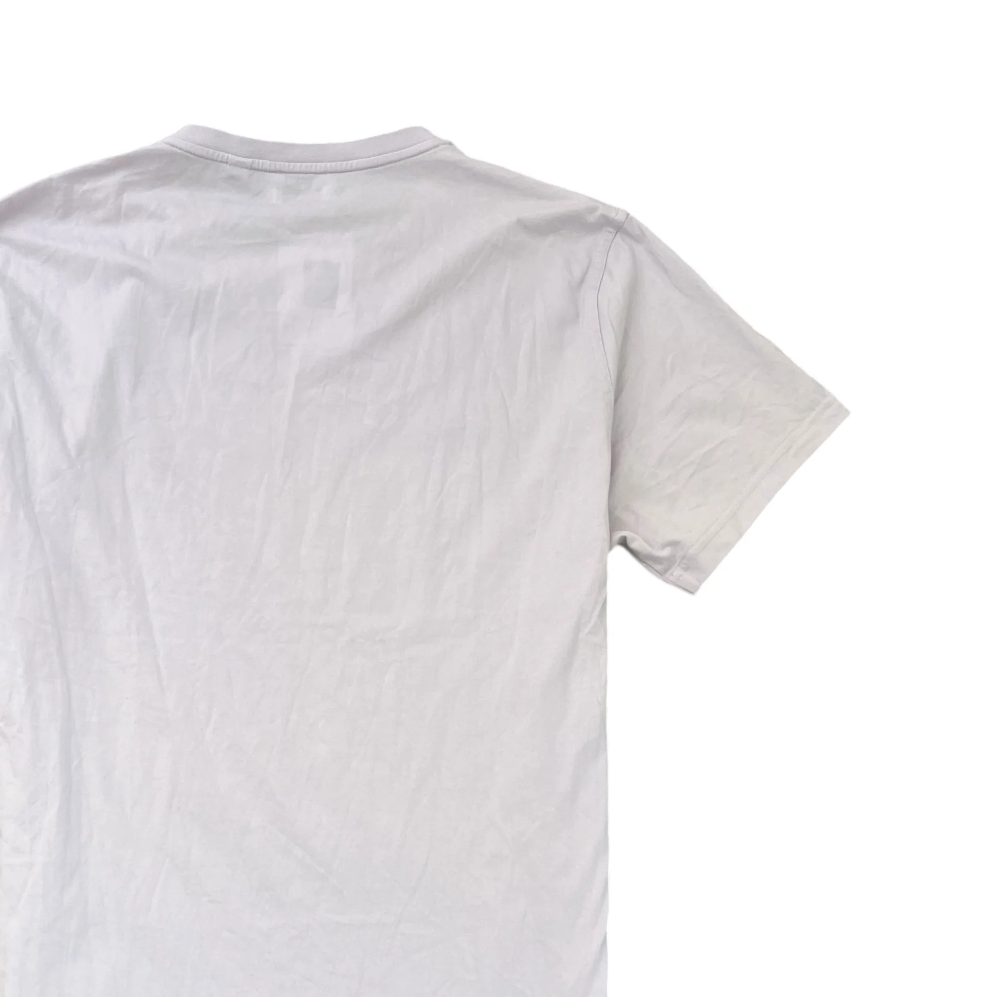 Men's Embroidered Logo T-Shirt Purple Size L - Image 4
