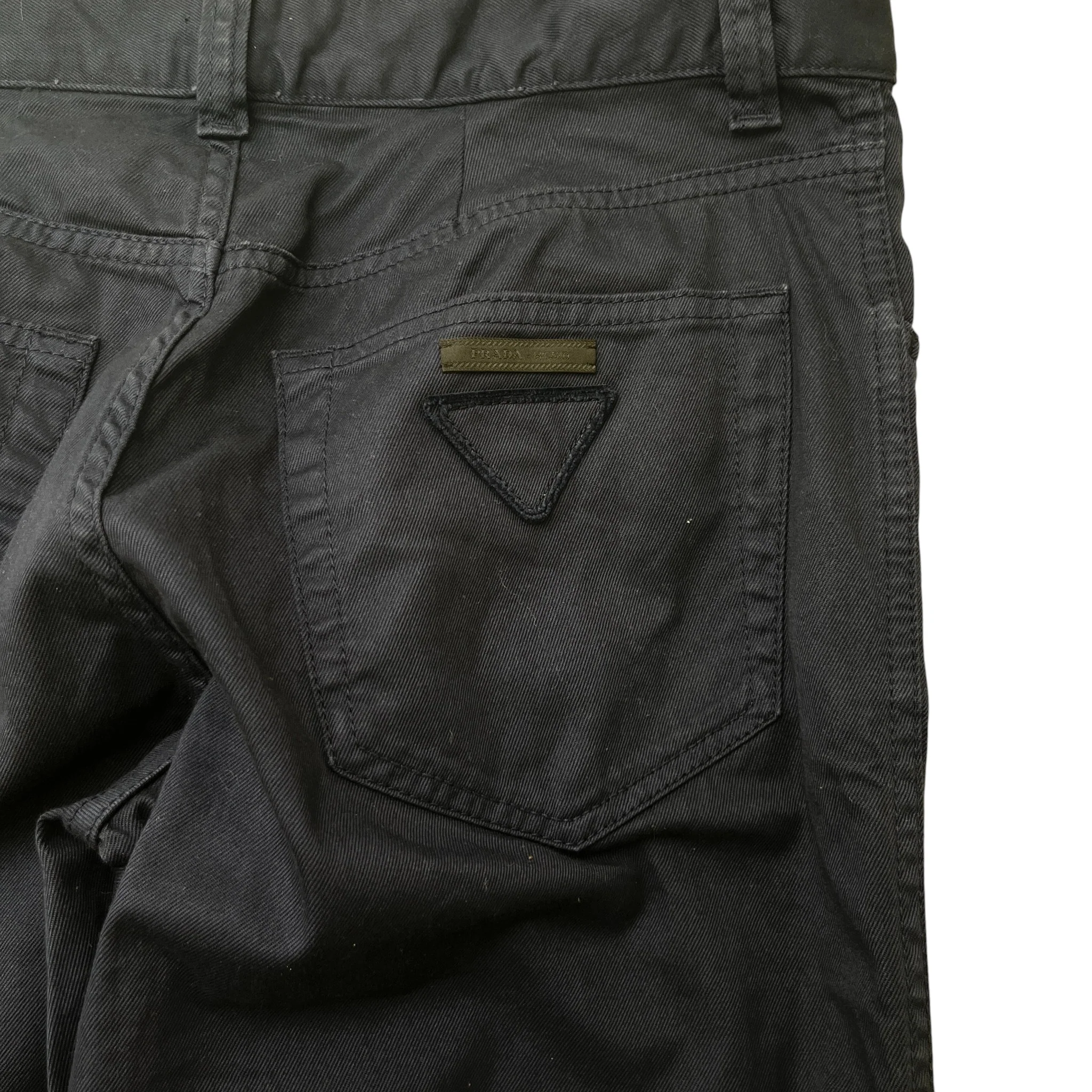 Men's Embroidered Logo Trousers Navy Size Waist 33" - Image 6
