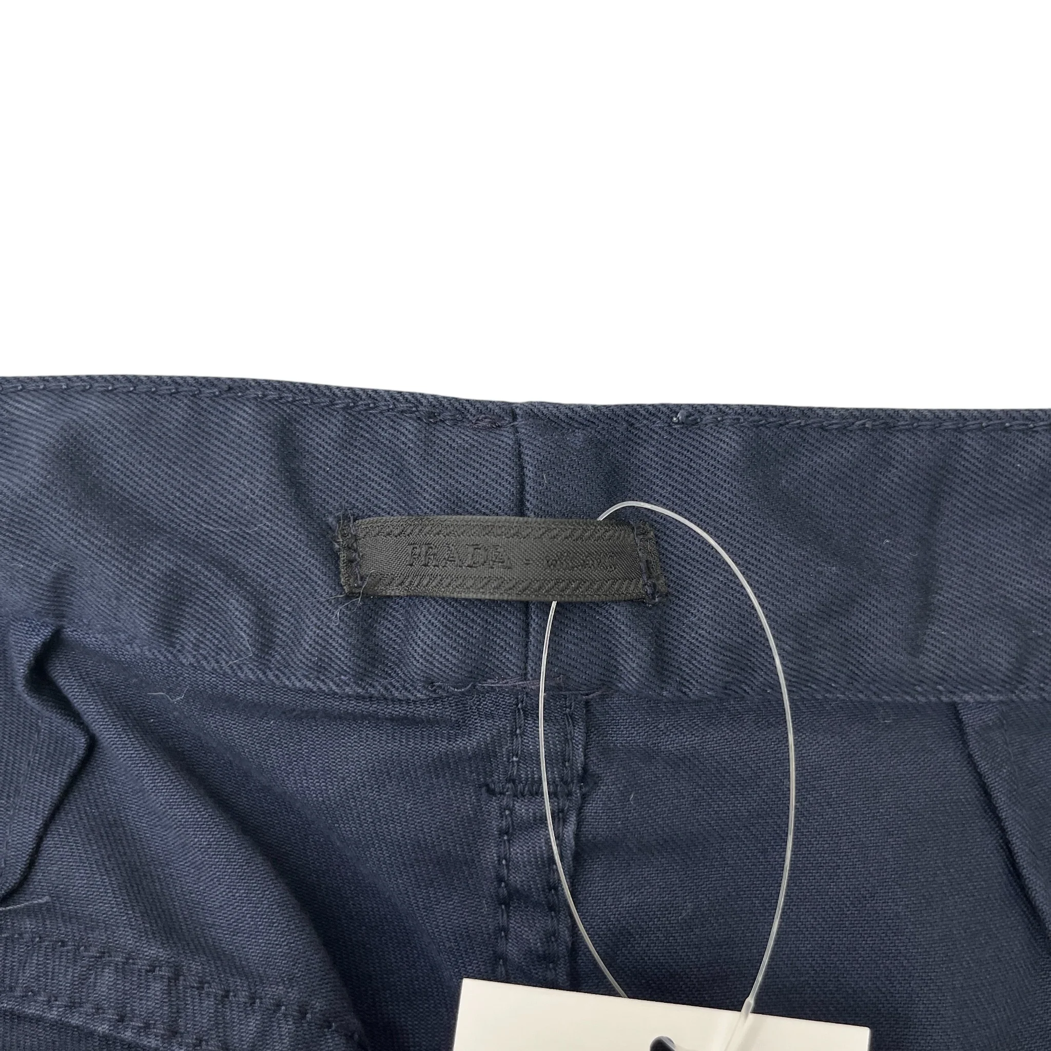 Men's Embroidered Logo Trousers Navy Size Waist 33" - Image 7