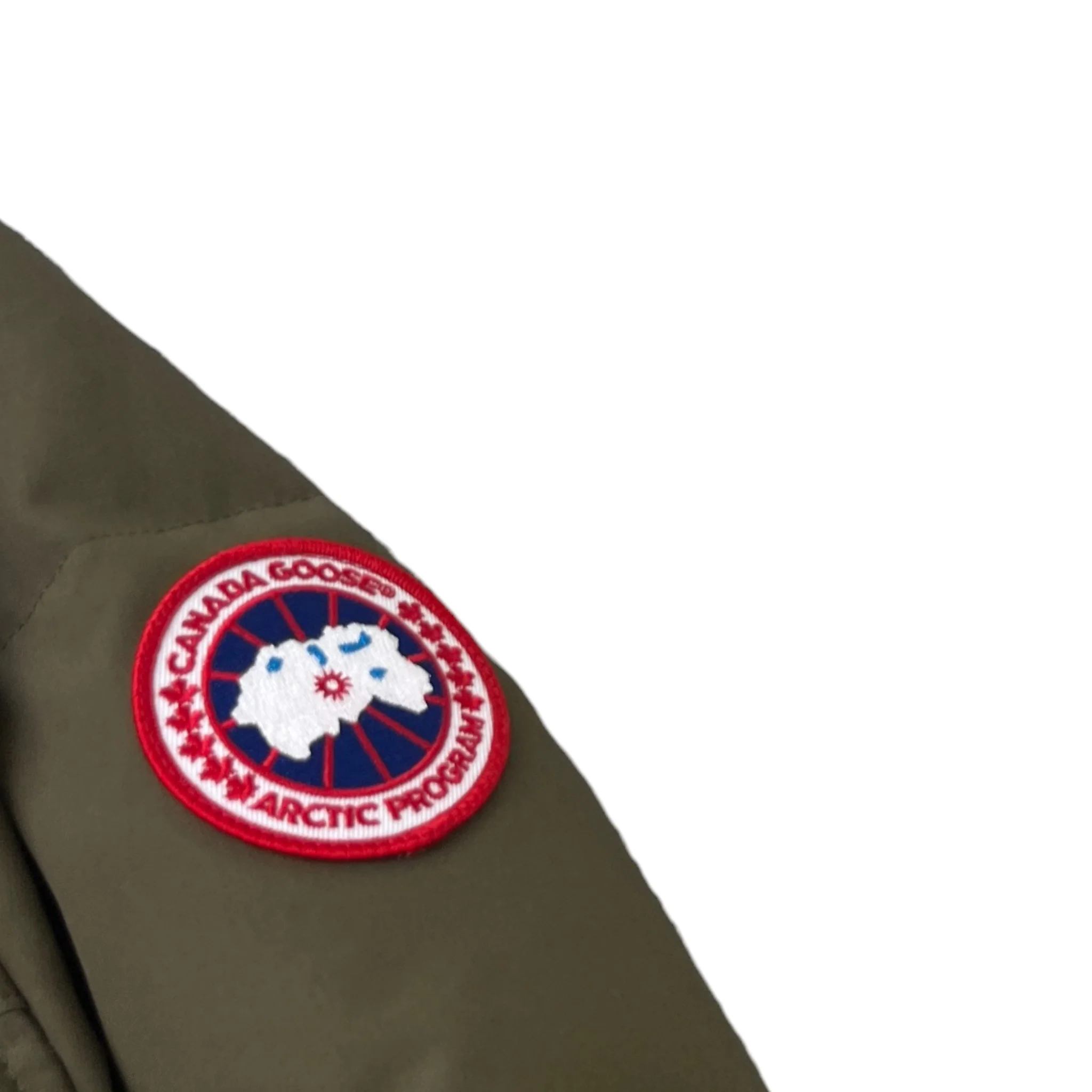 Men's Emory Down Jacket Khaki Size S - Image 5