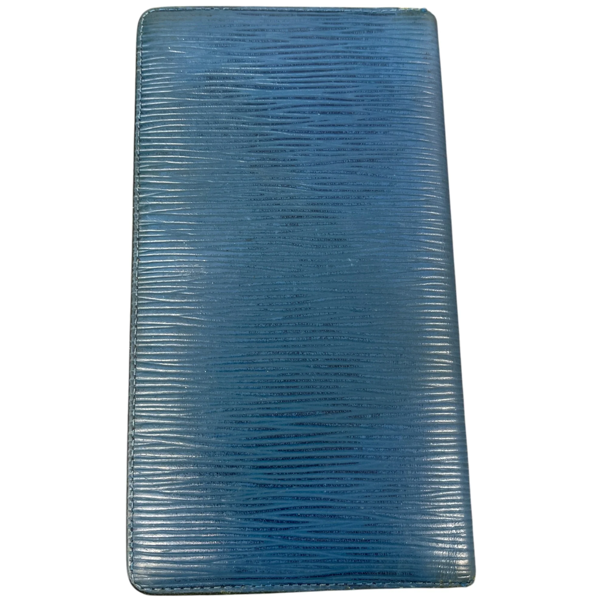 Men's Epi Pocket Agenda Wallet Blue - Image 3