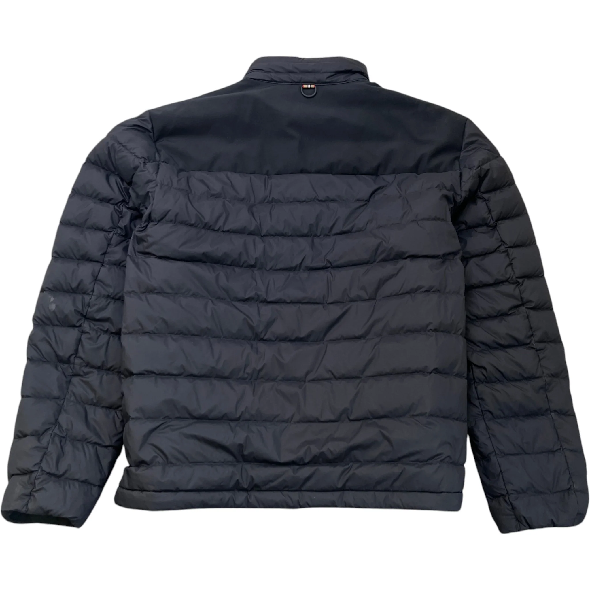 Men's Equestrian Knight Design Down Jacket Black Size XXL - Image 2