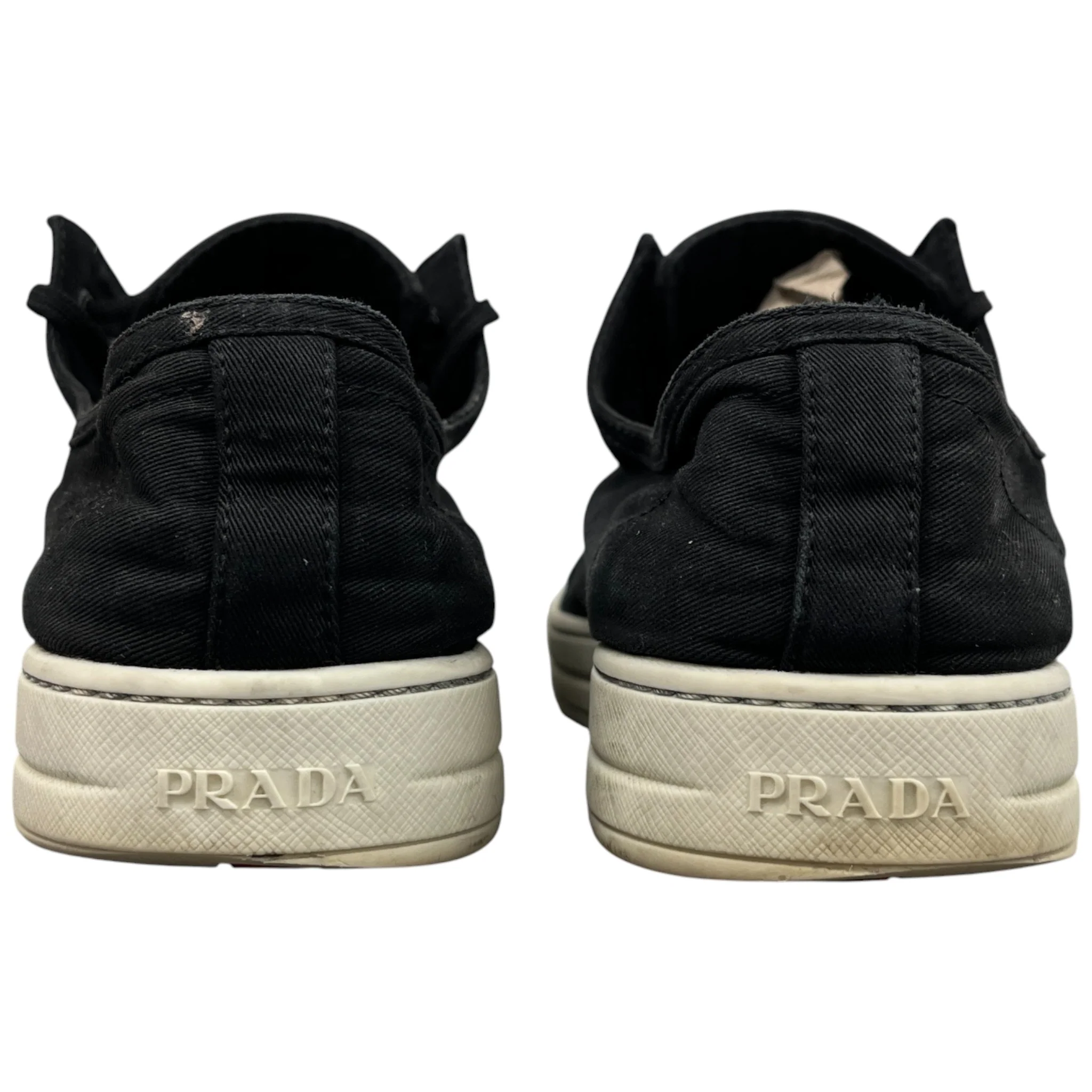 Men's Espadrille Lace Low Trainers Black Size EU 39.5 / UK 5.5 - Image 7