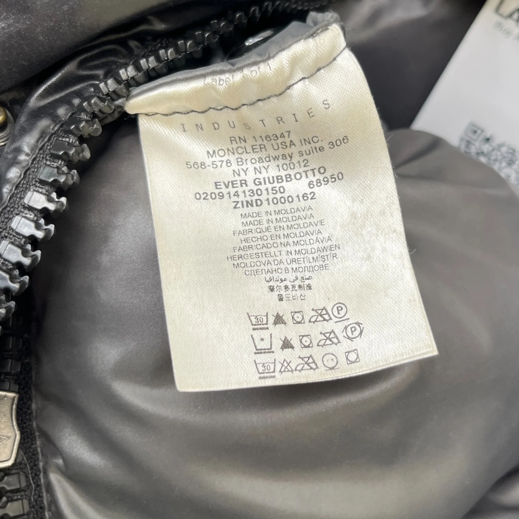 Men's Ever Down Jacket Black Size 1 / S - Image 8