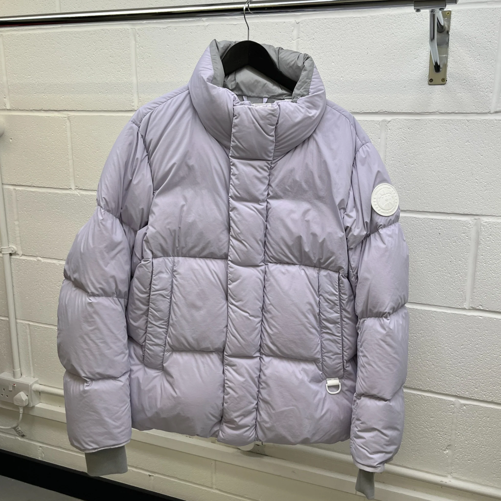 Men's Everett Down Jacket Purple Size L - Image 8