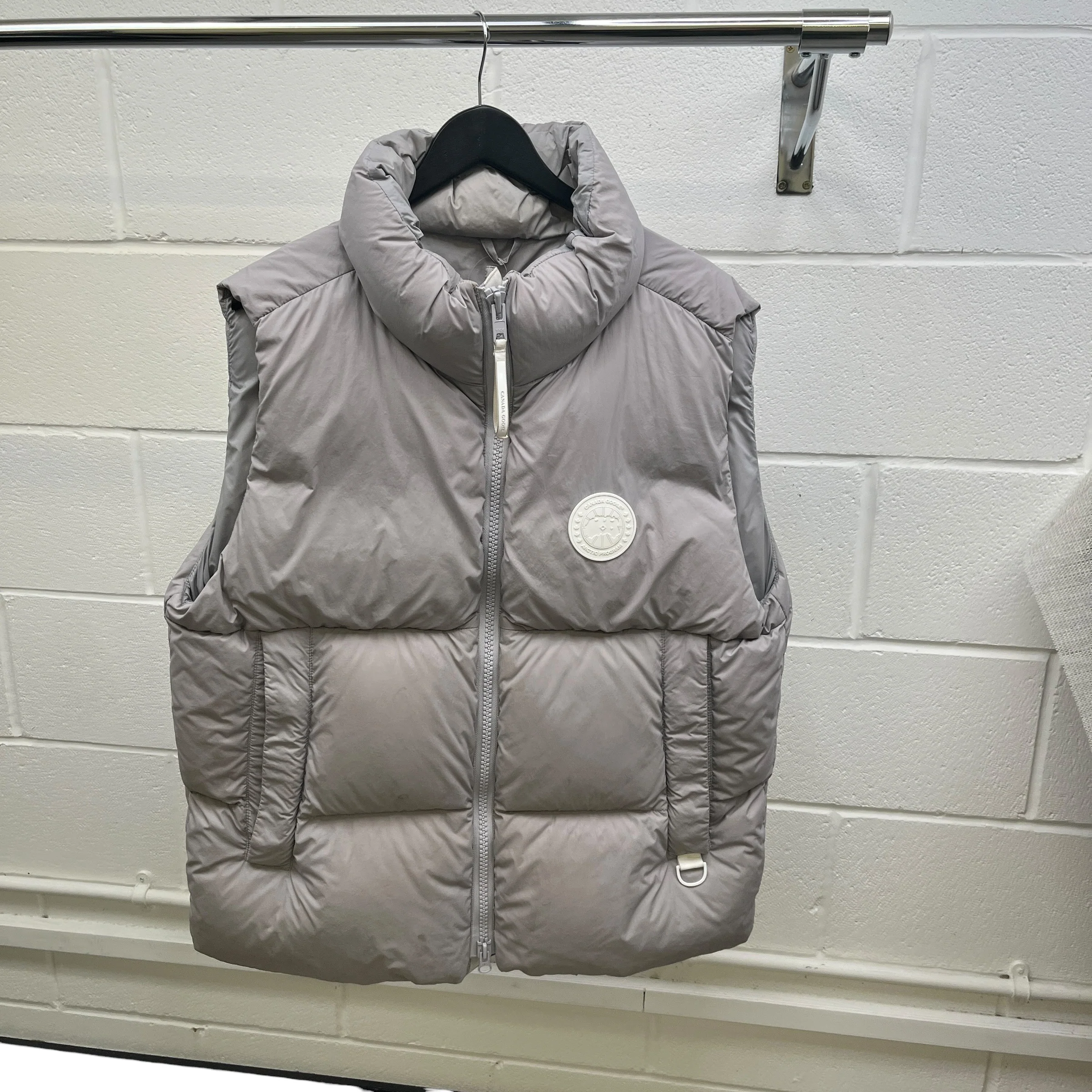 Men's Everett Gilet Grey Size XL - Image 8