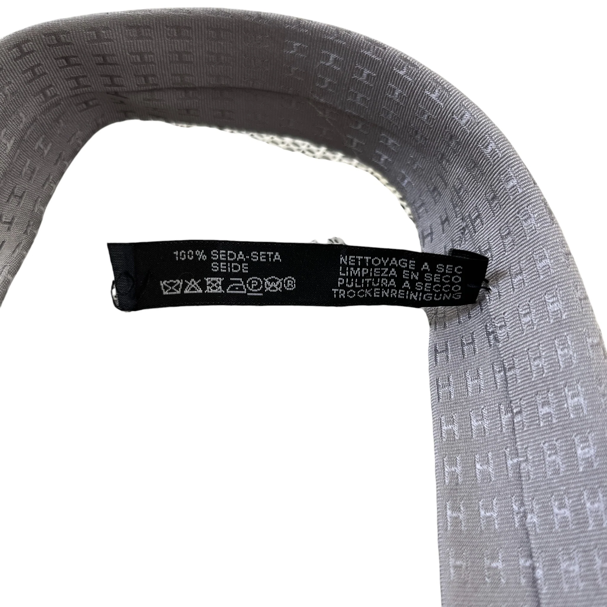 Men's Faconnee H Tie Grey - Image 6