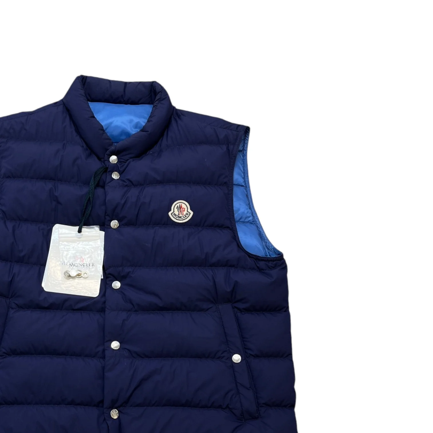Men's Febe Gilet Blue Size 2 / M - Image 3