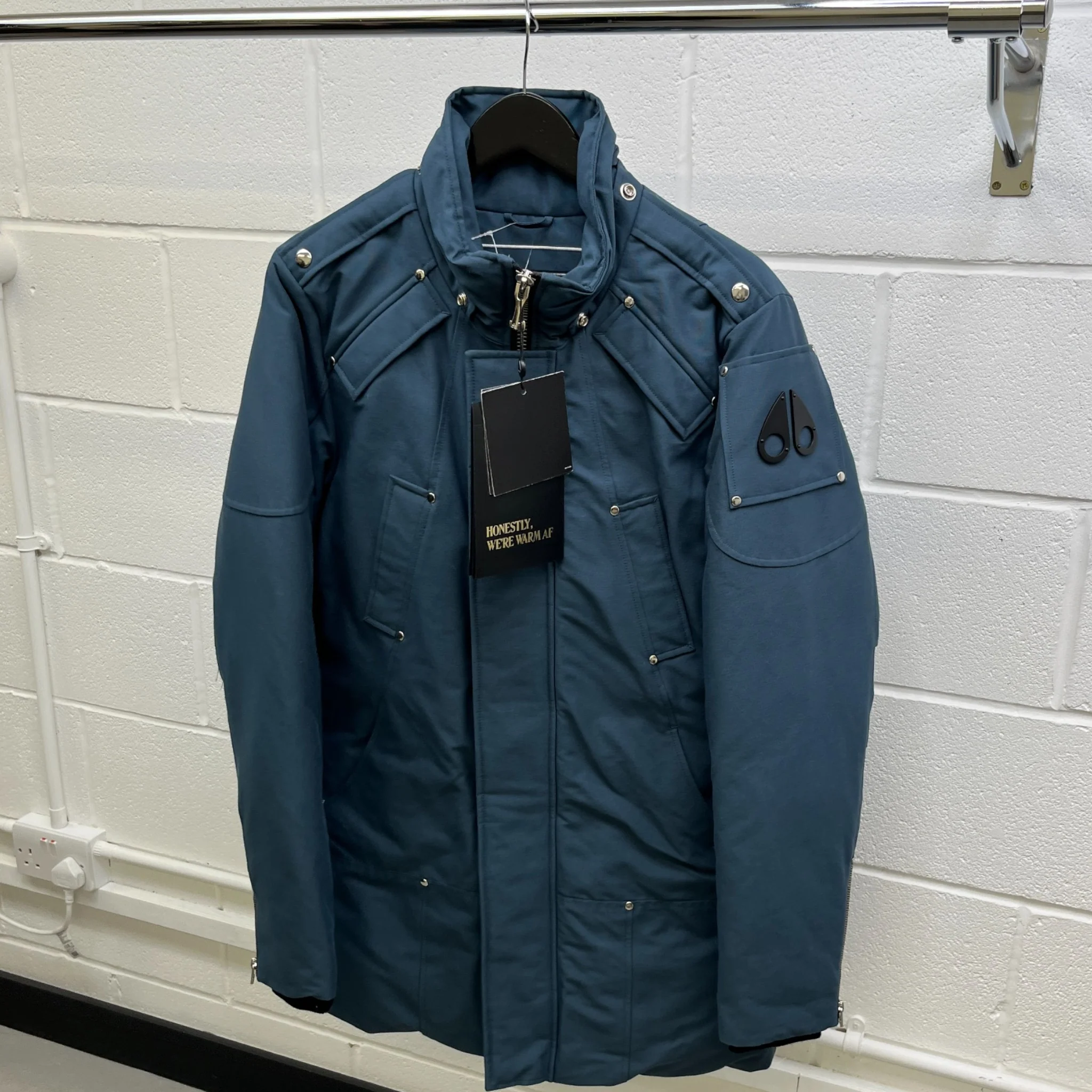 Men's Firebag Down Jacket Blue Size M - Image 9
