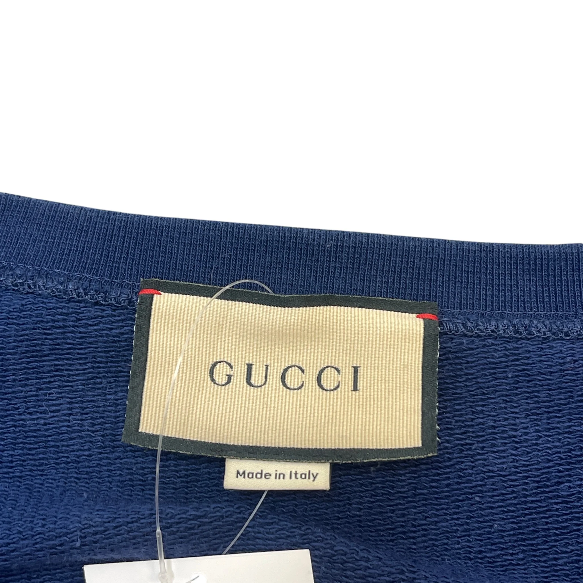 Men's Firenze 1921 Sweatshirt Blue Size L - Image 5