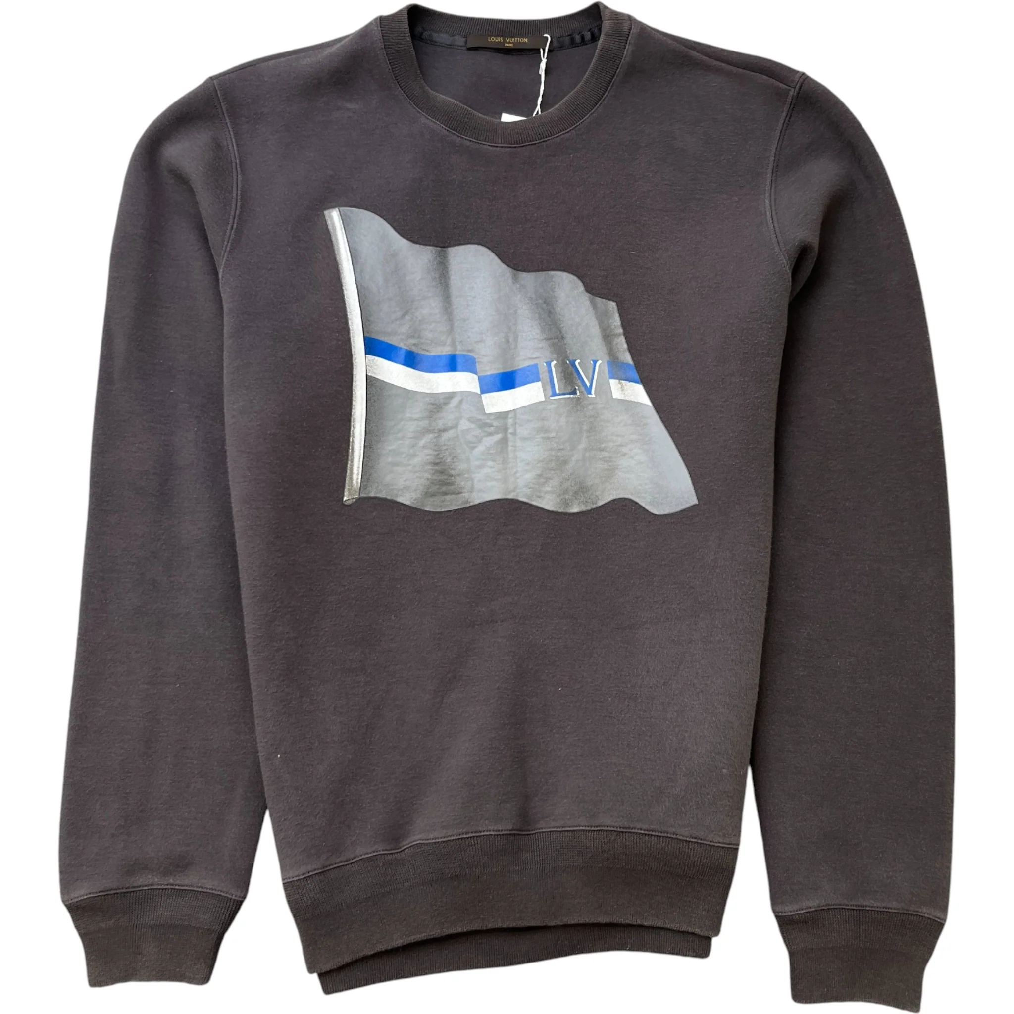 Men's Flap Cup Sweatshirt Charcoal Size L