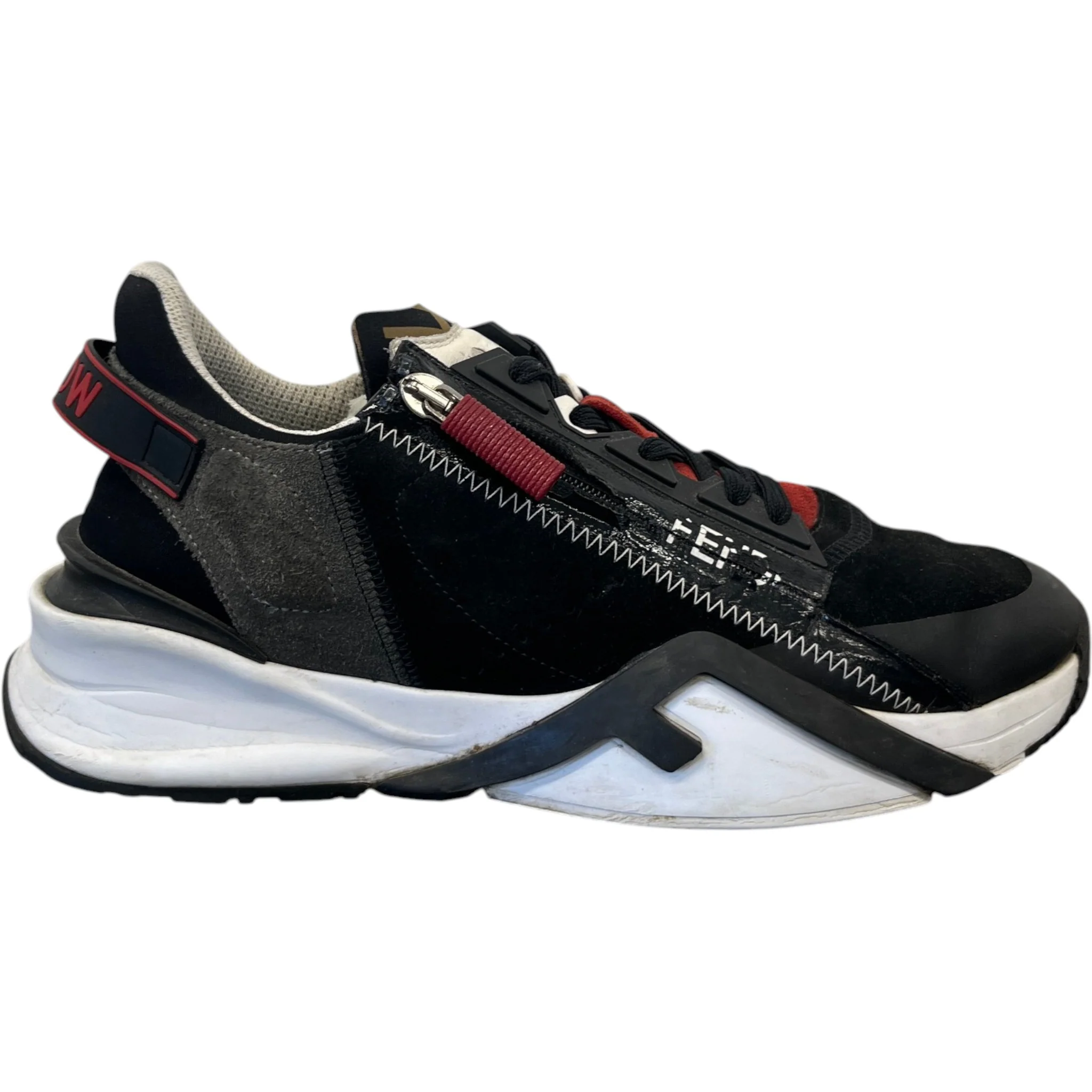 Men's Flow Low Trainers Black Size EU 41 / UK 7