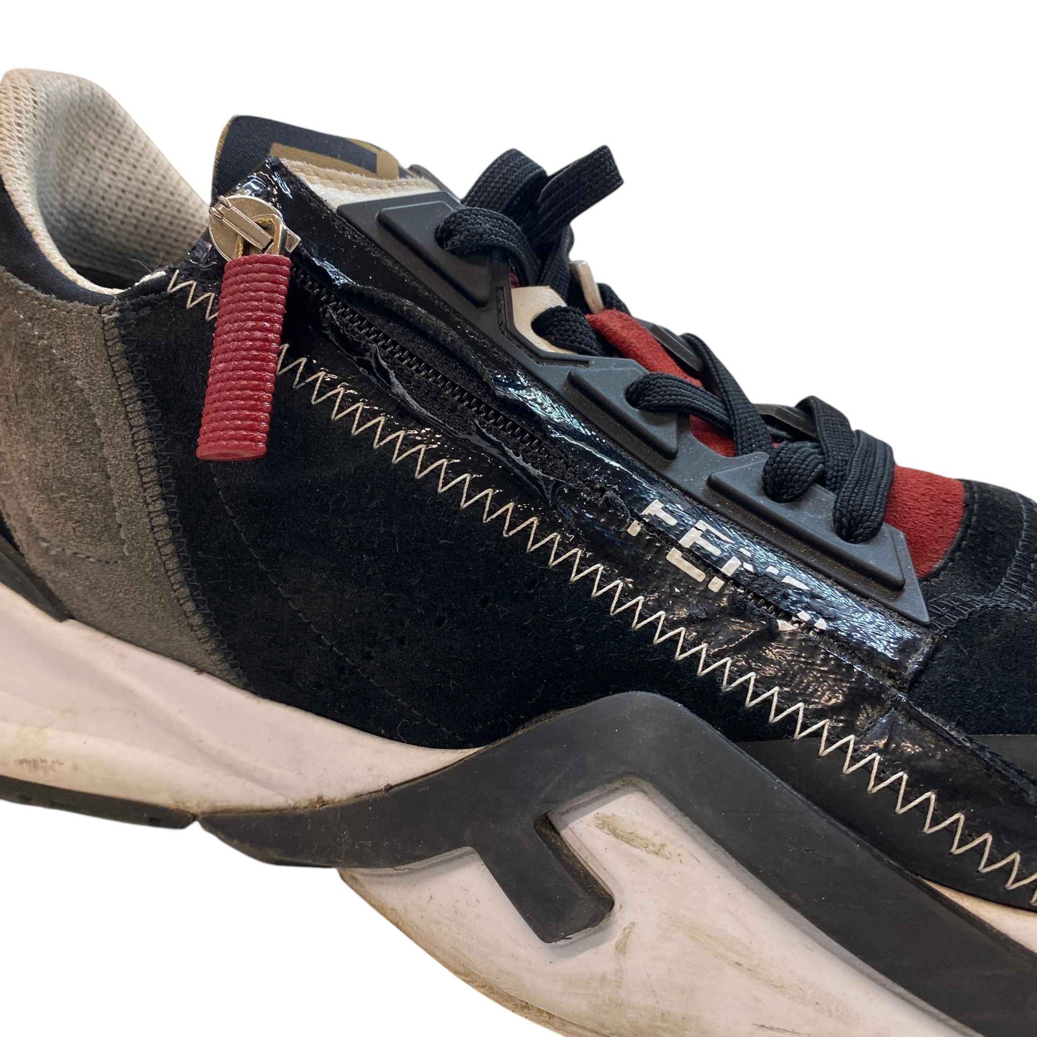 Men's Flow Low Trainers Black Size EU 41 / UK 7 - Image 13