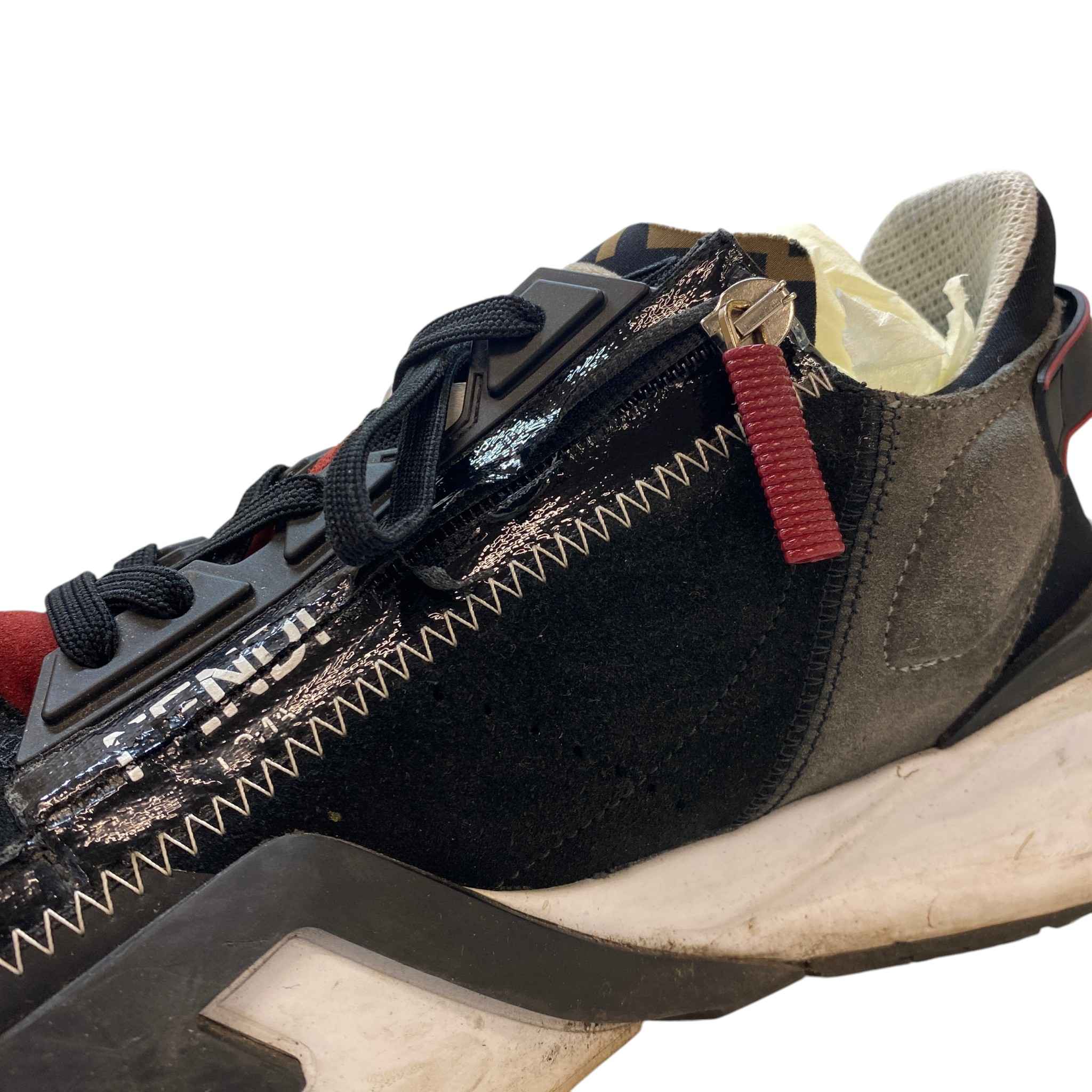 Men's Flow Low Trainers Black Size EU 41 / UK 7 - Image 14