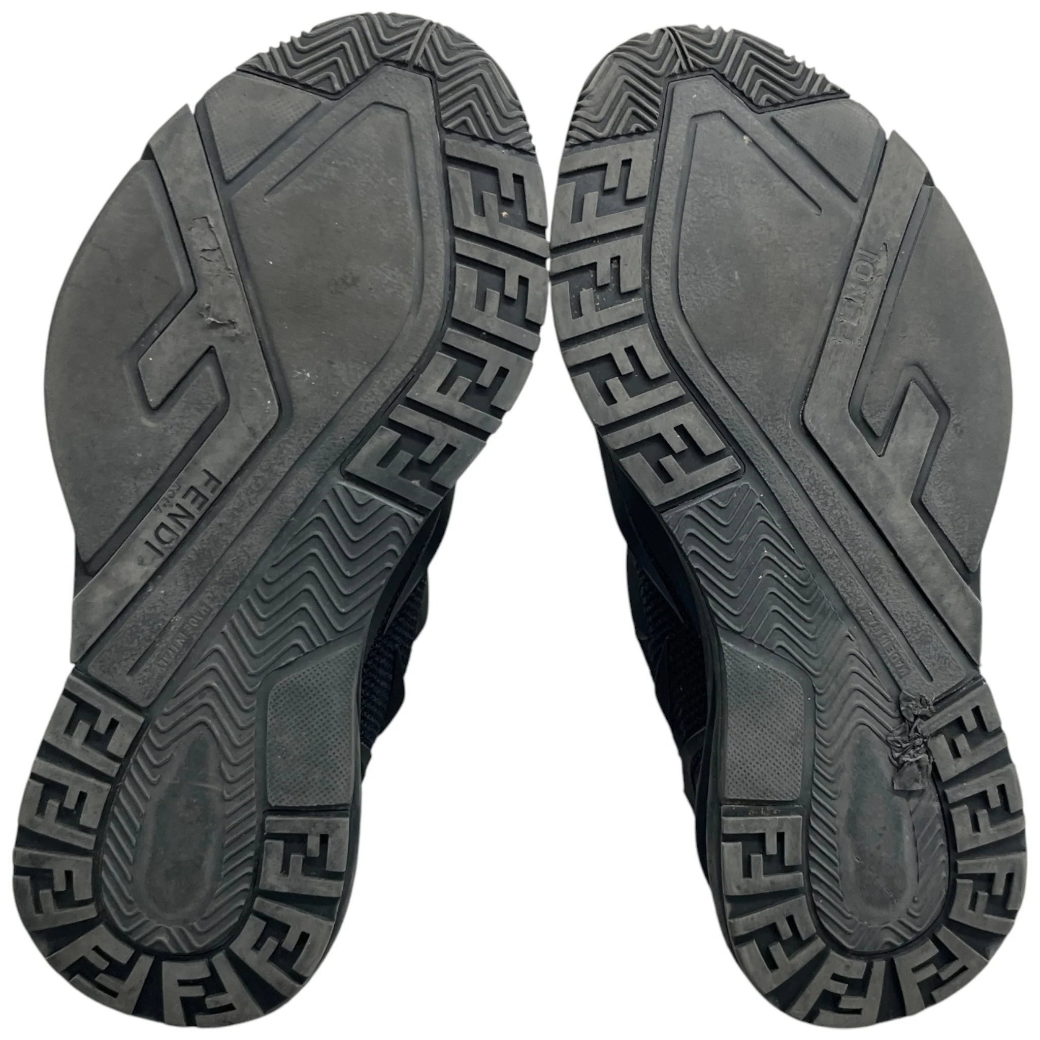 Men's Flow Slip On Low Trainers Black Size EU 41.5 / UK 7.5 - Image 11
