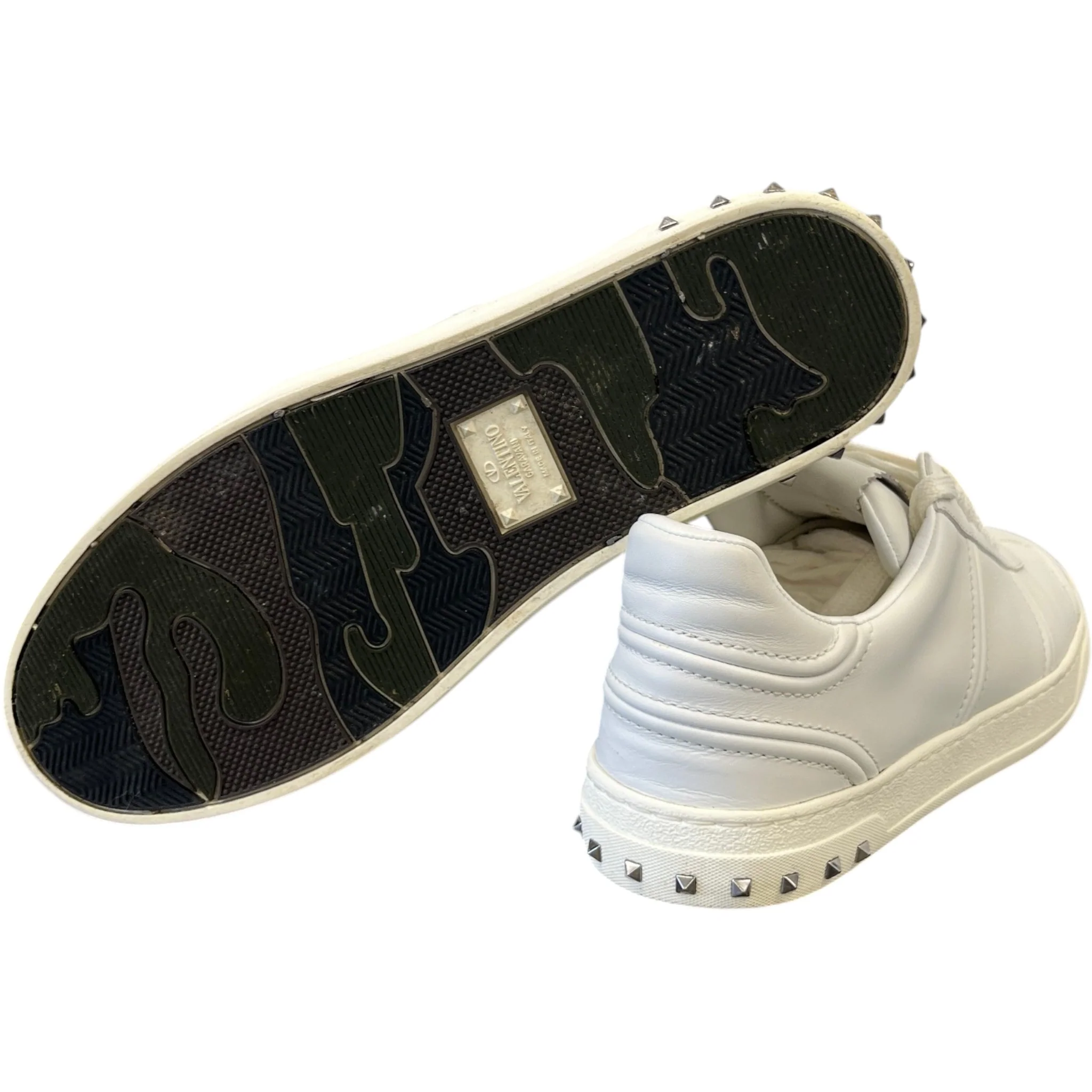 Men's Flycrew Low Trainers White Size EU 40 / UK 6 - Image 10