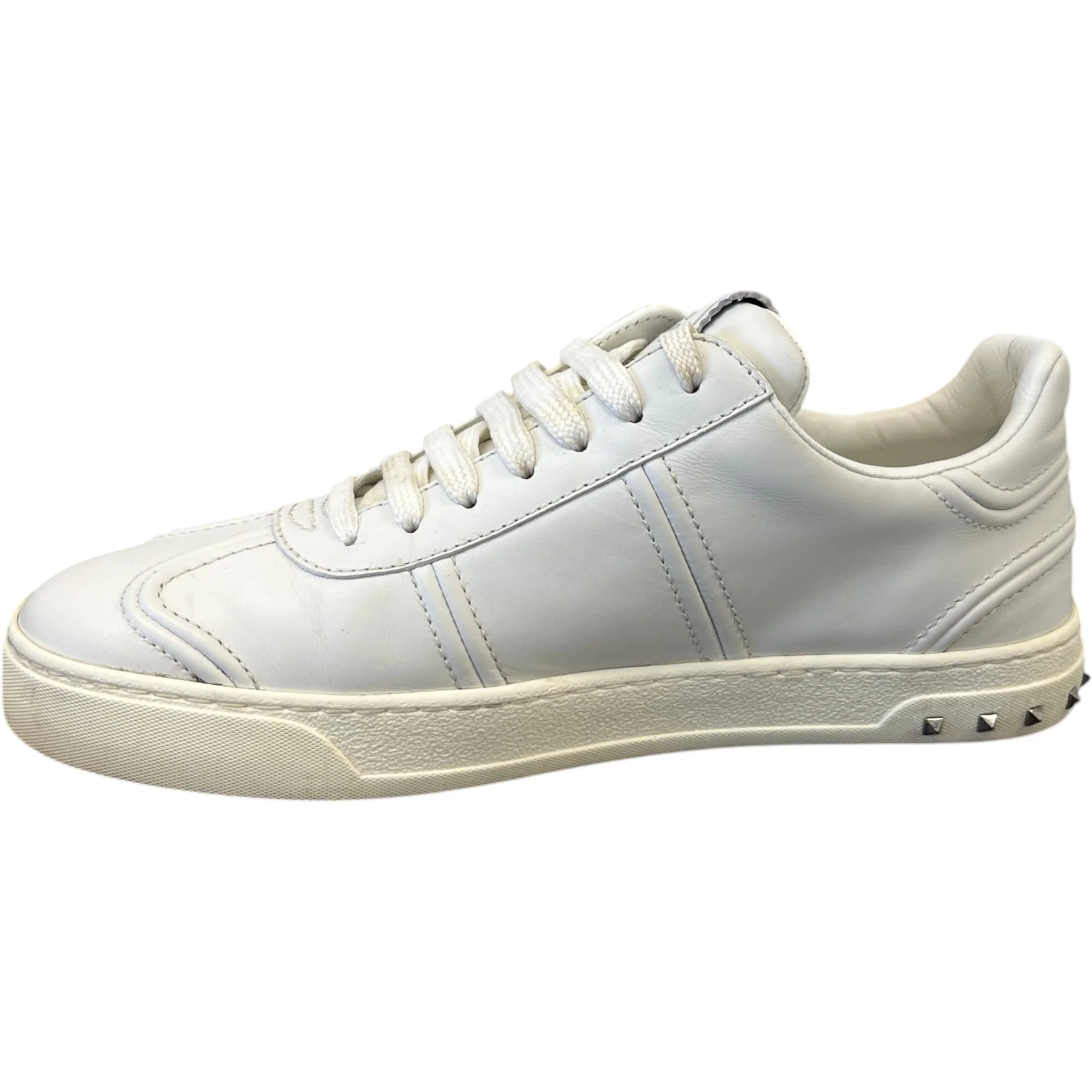 Men's Flycrew Low Trainers White Size EU 40 / UK 6 - Image 2