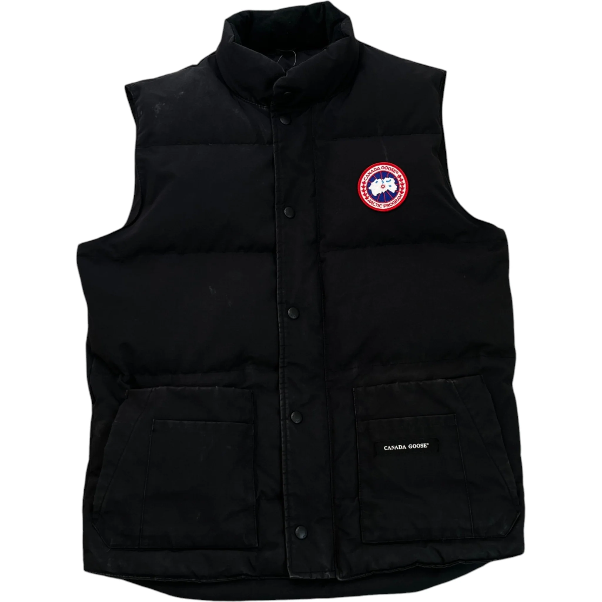 Men's Freestyle Crew Gilet Black Size M