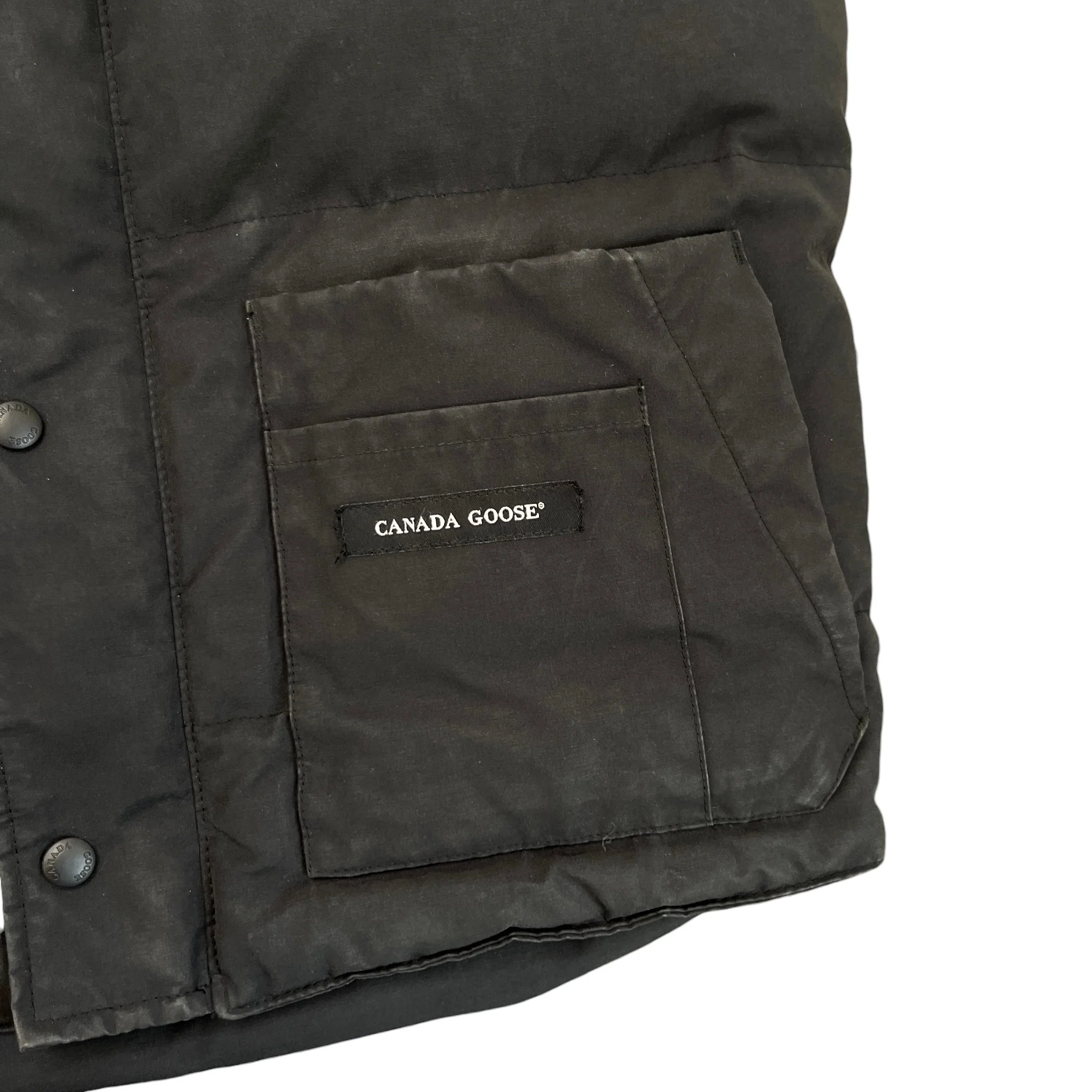 Men's Freestyle Crew Gilet Black Size M - Image 6