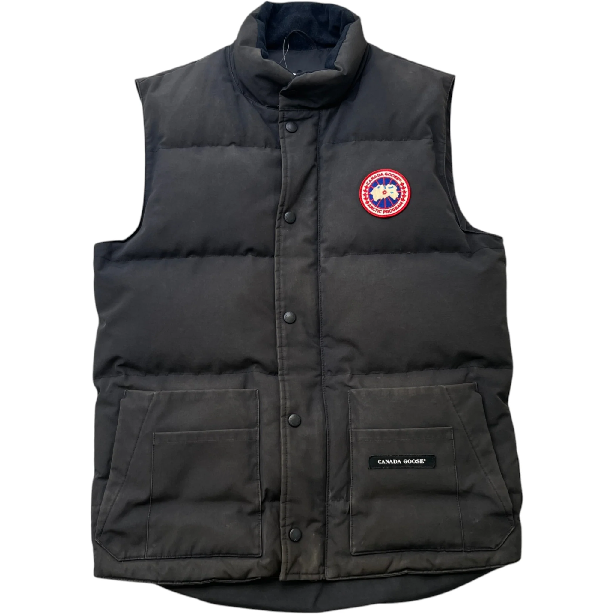 Men's Freestyle Crew Gilet Black Size S