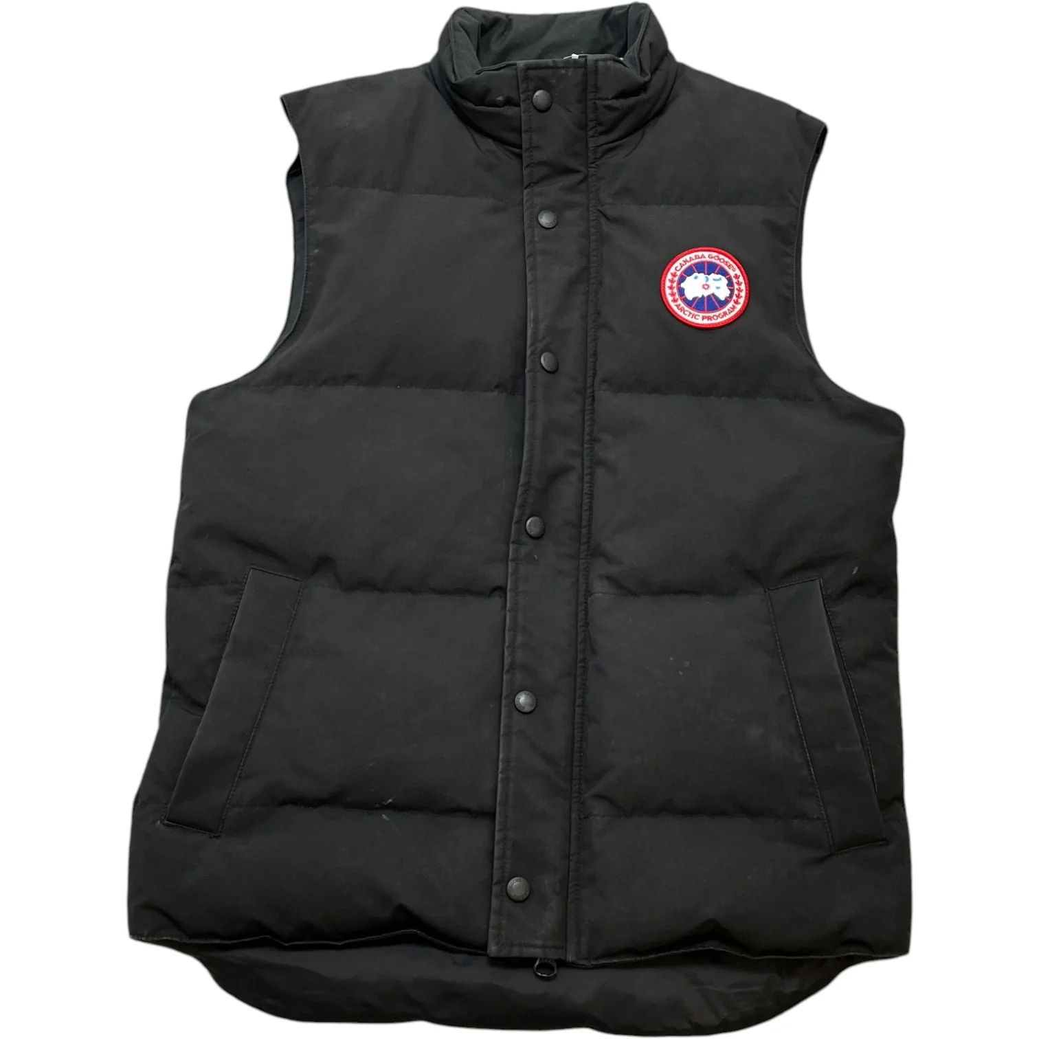 Men's Freestyle Crew Gilet Black Size S