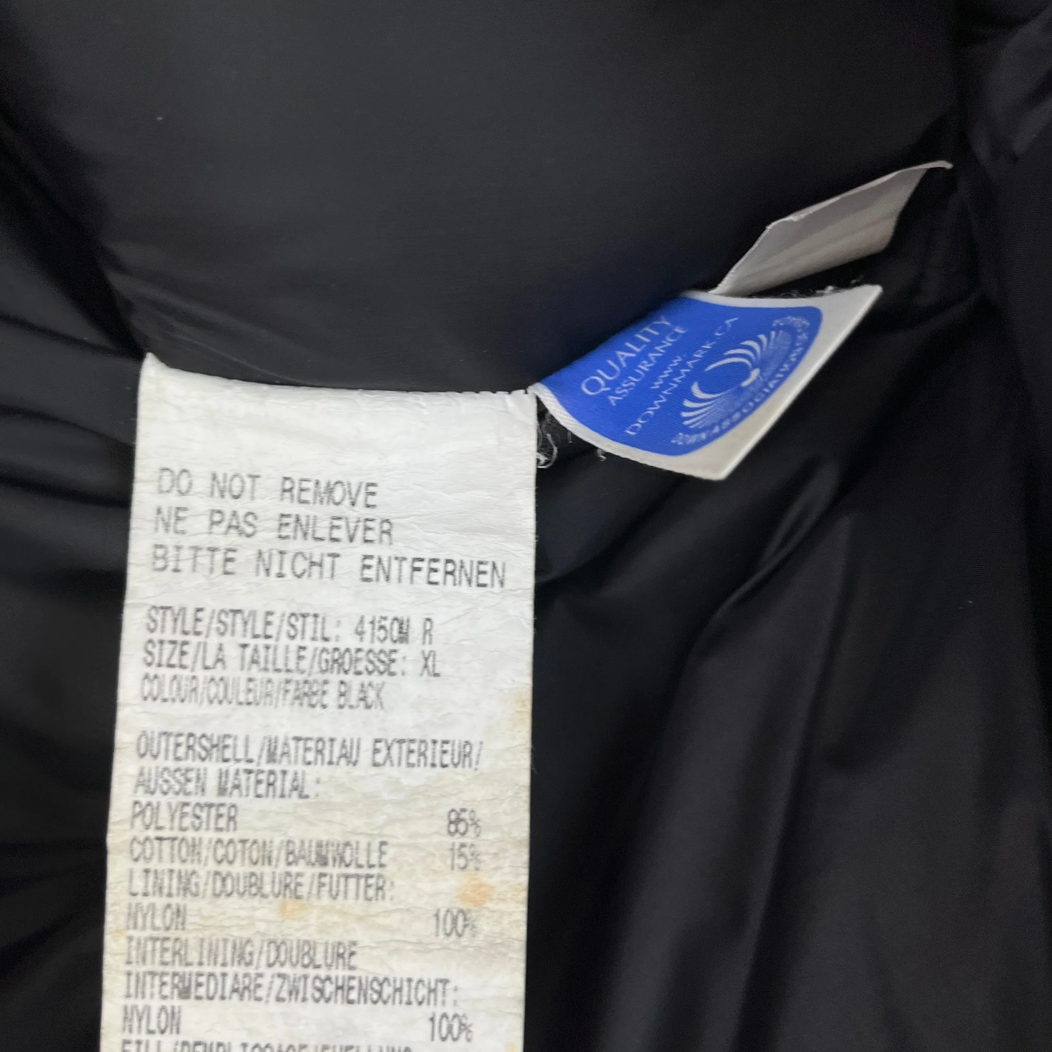 Men's Freestyle Crew Gilet Black Size XL - Image 6