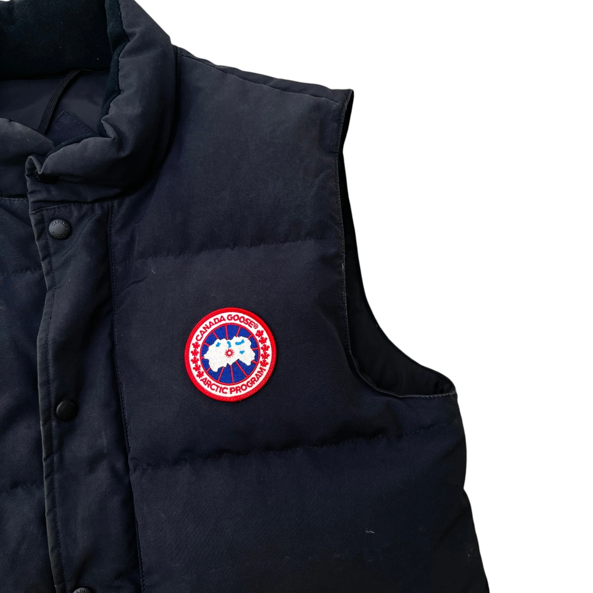 Men's Freestyle Crew Gilet Navy Size M - Image 5
