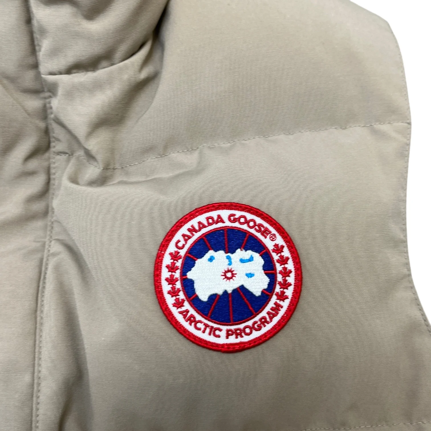 Men's Freestyle Gilet Beige Size XS - Image 6