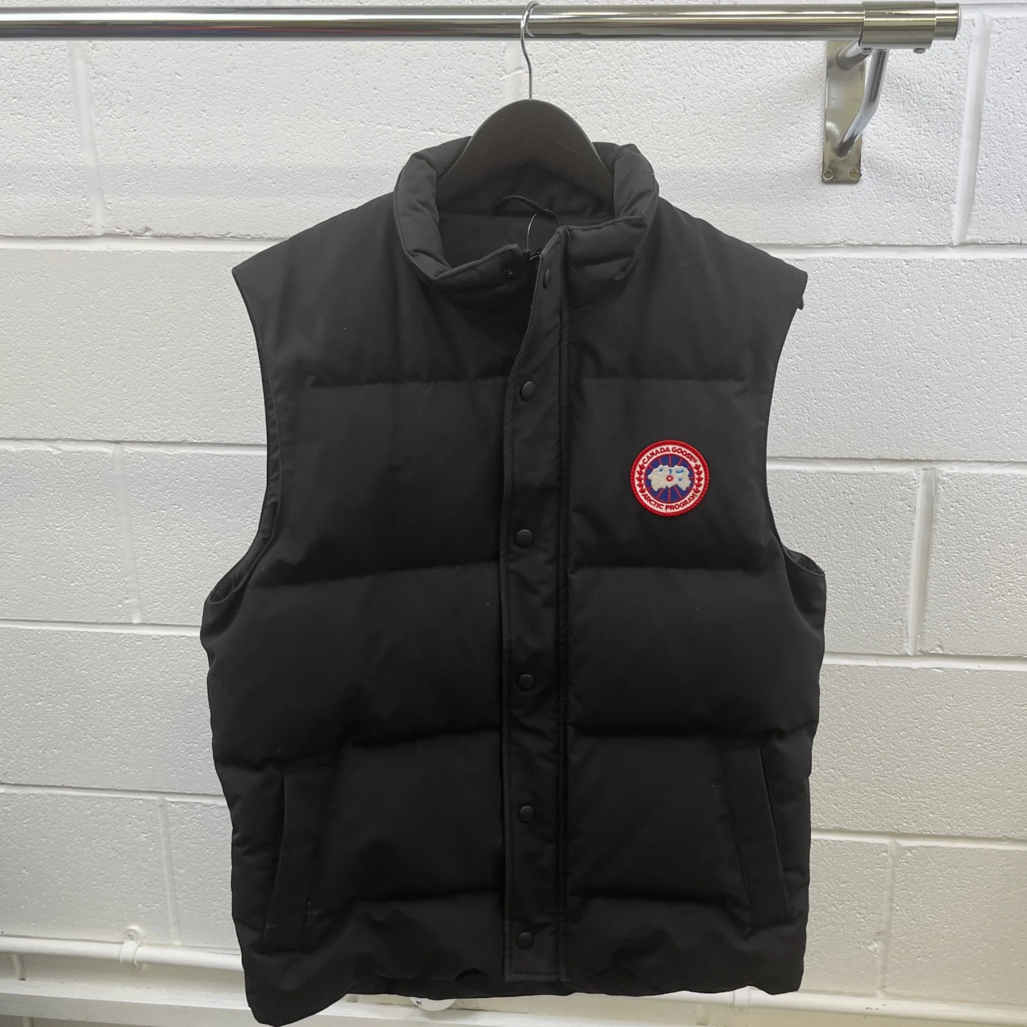 Men's Freestyle Gilet Black Size L - Image 8