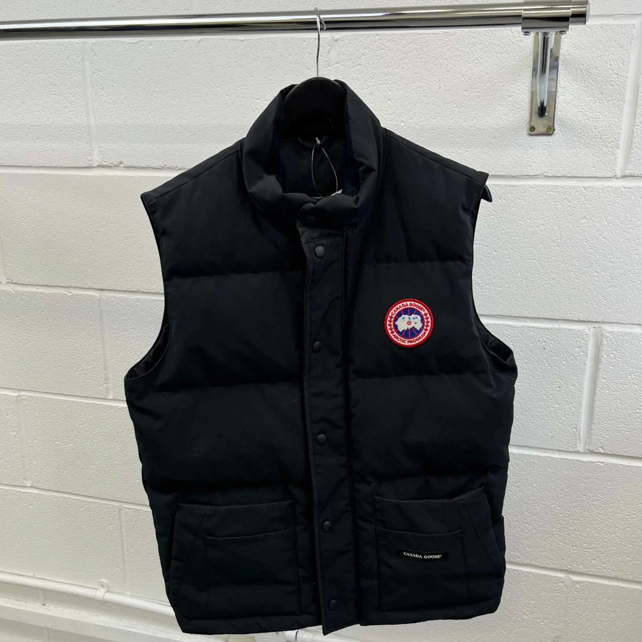 Men's Freestyle Gilet Black Size M - Image 9