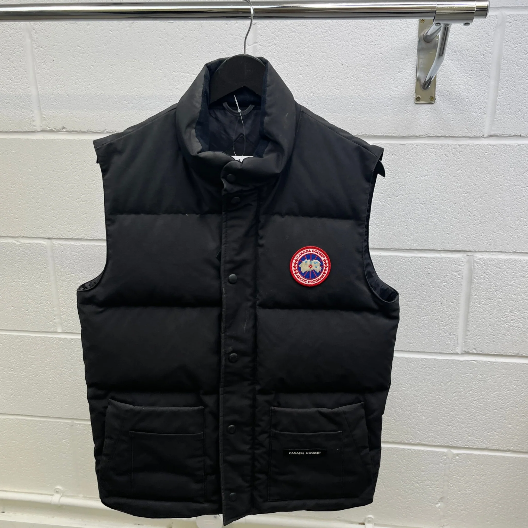 Men's Freestyle Gilet Black Size S - Image 8