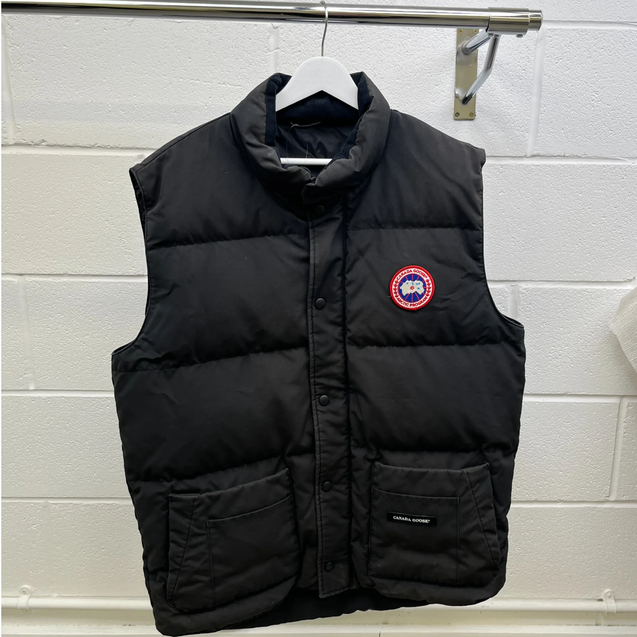 Men's Freestyle Gilet Black Size XL - Image 9