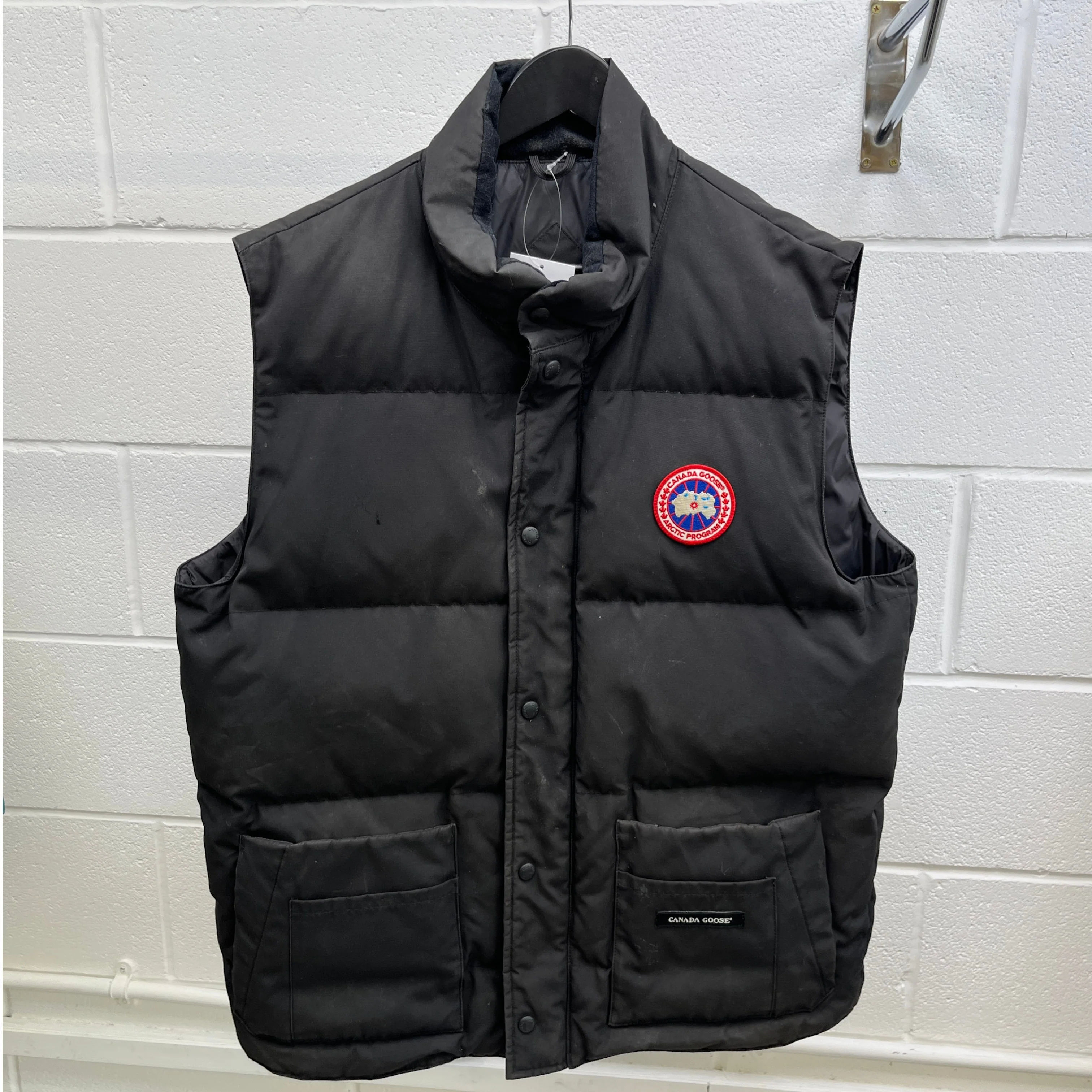 Men's Freestyle Gilet Black Size XL - Image 8